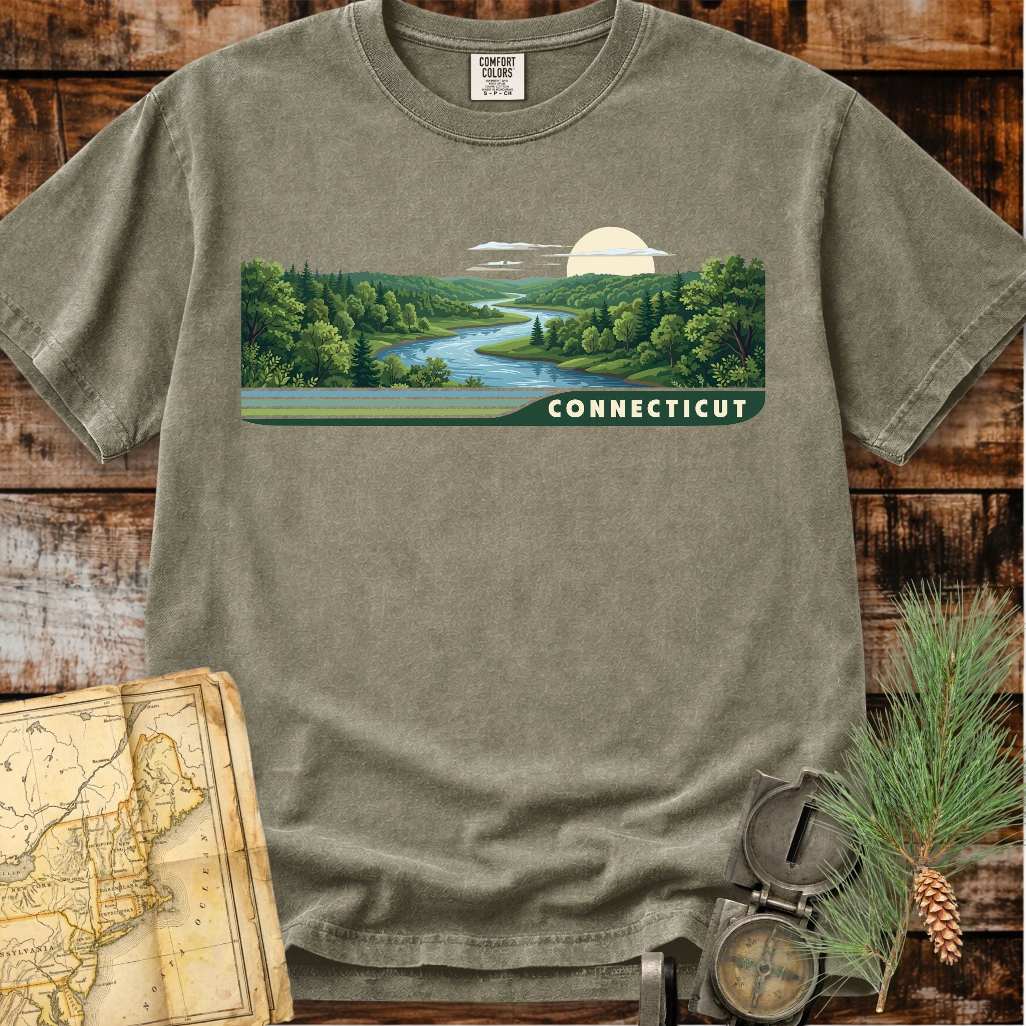 Connecticut | Connecticut River Valley T-Shirt