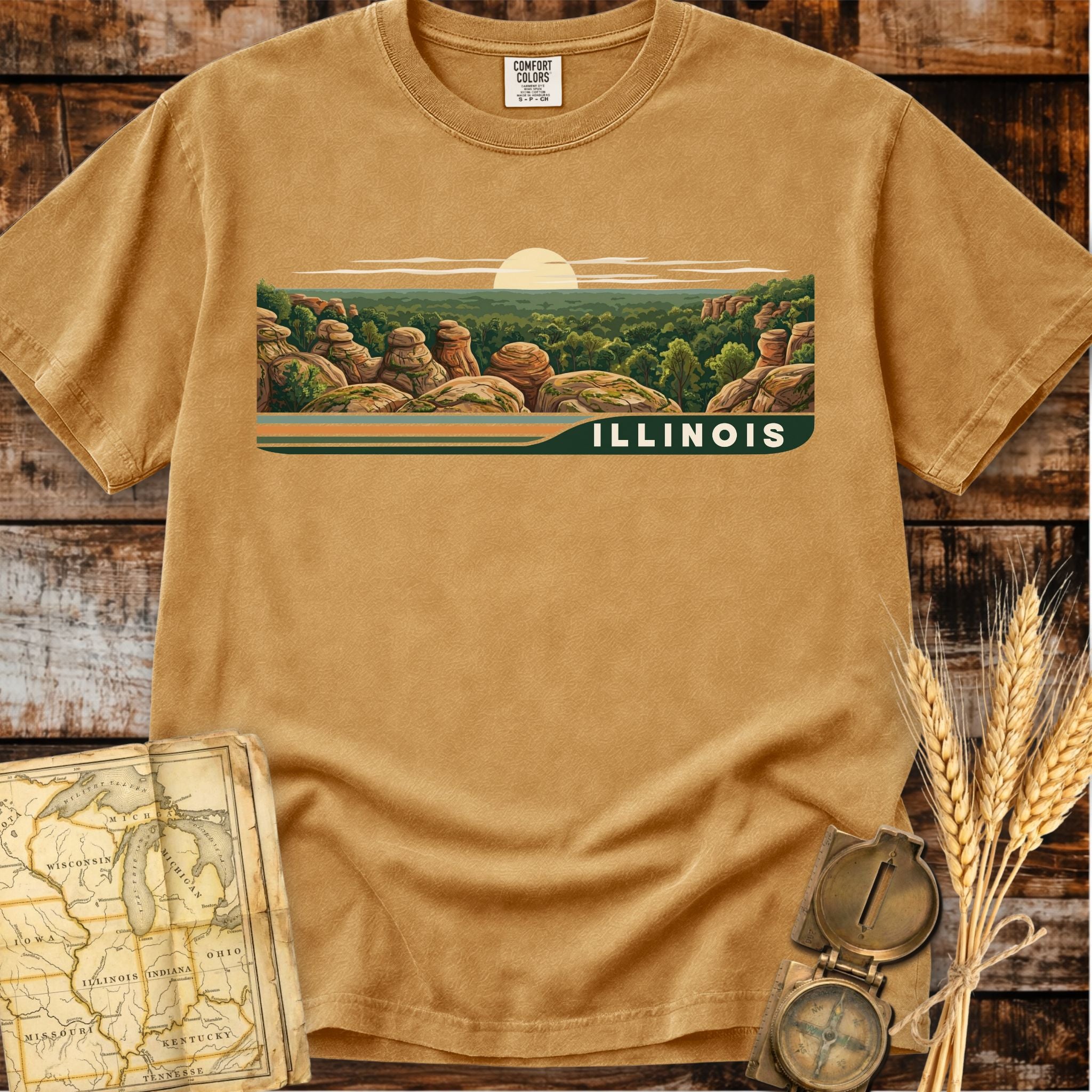 Illinois | Garden of the Gods Shawnee National Forest T-Shirt