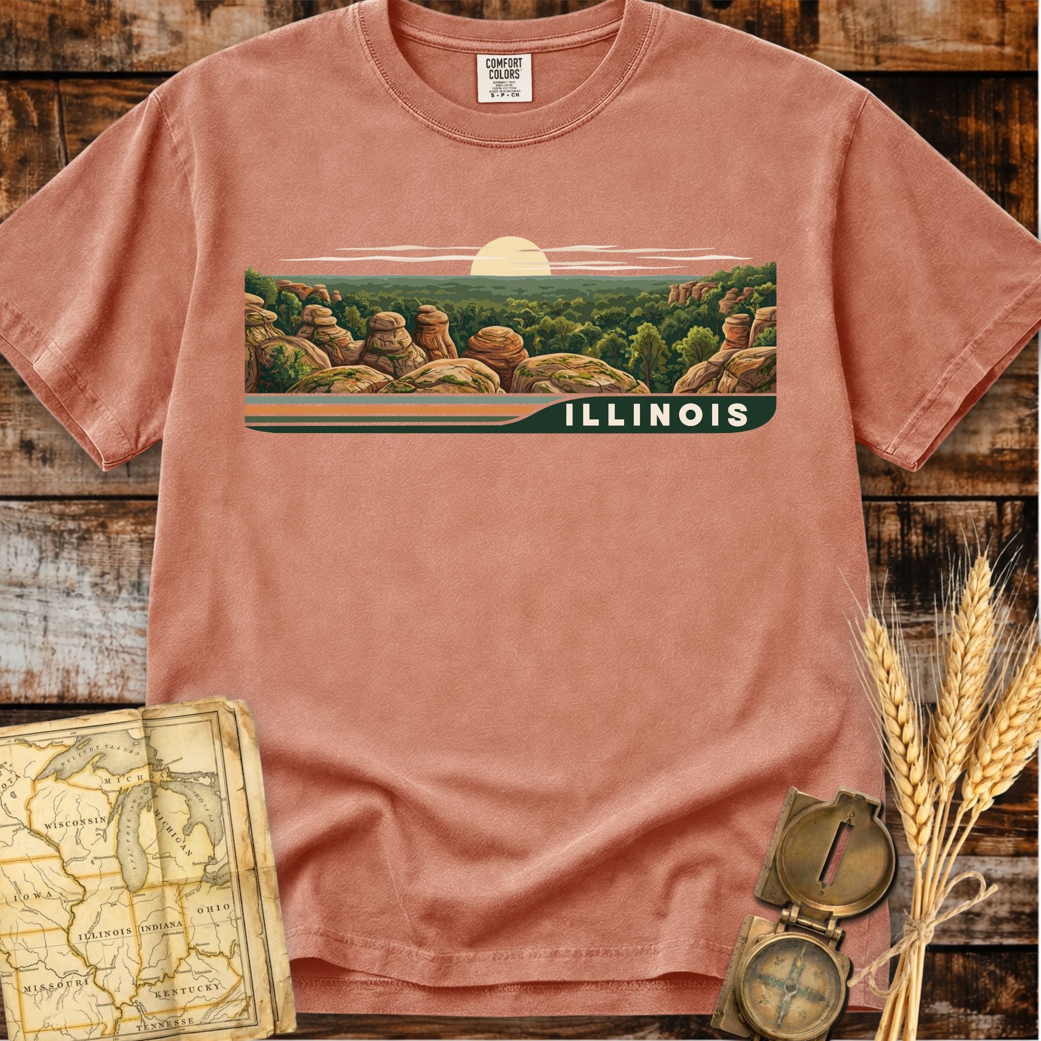Illinois | Garden of the Gods Shawnee National Forest T-Shirt