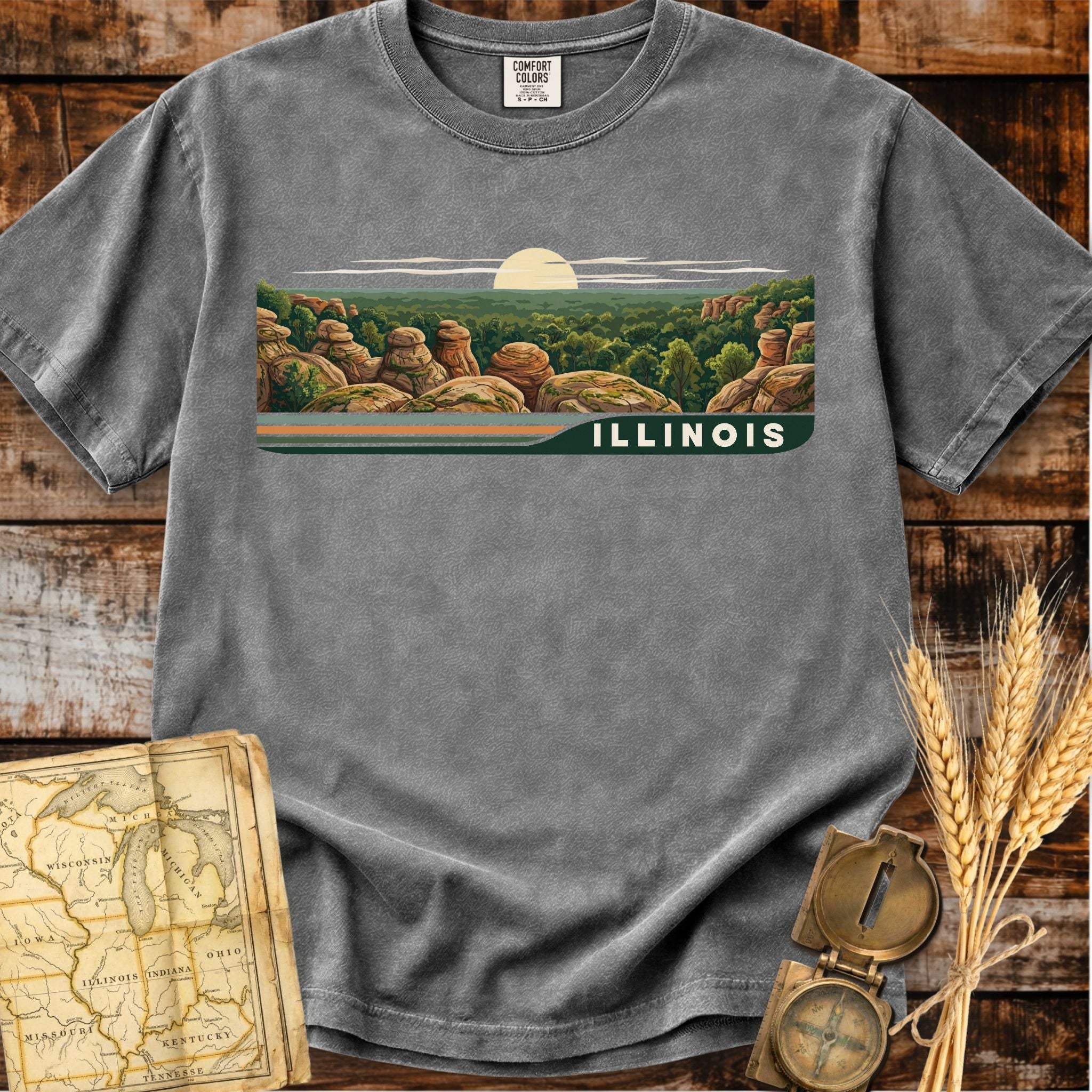 Illinois | Garden of the Gods Shawnee National Forest T-Shirt