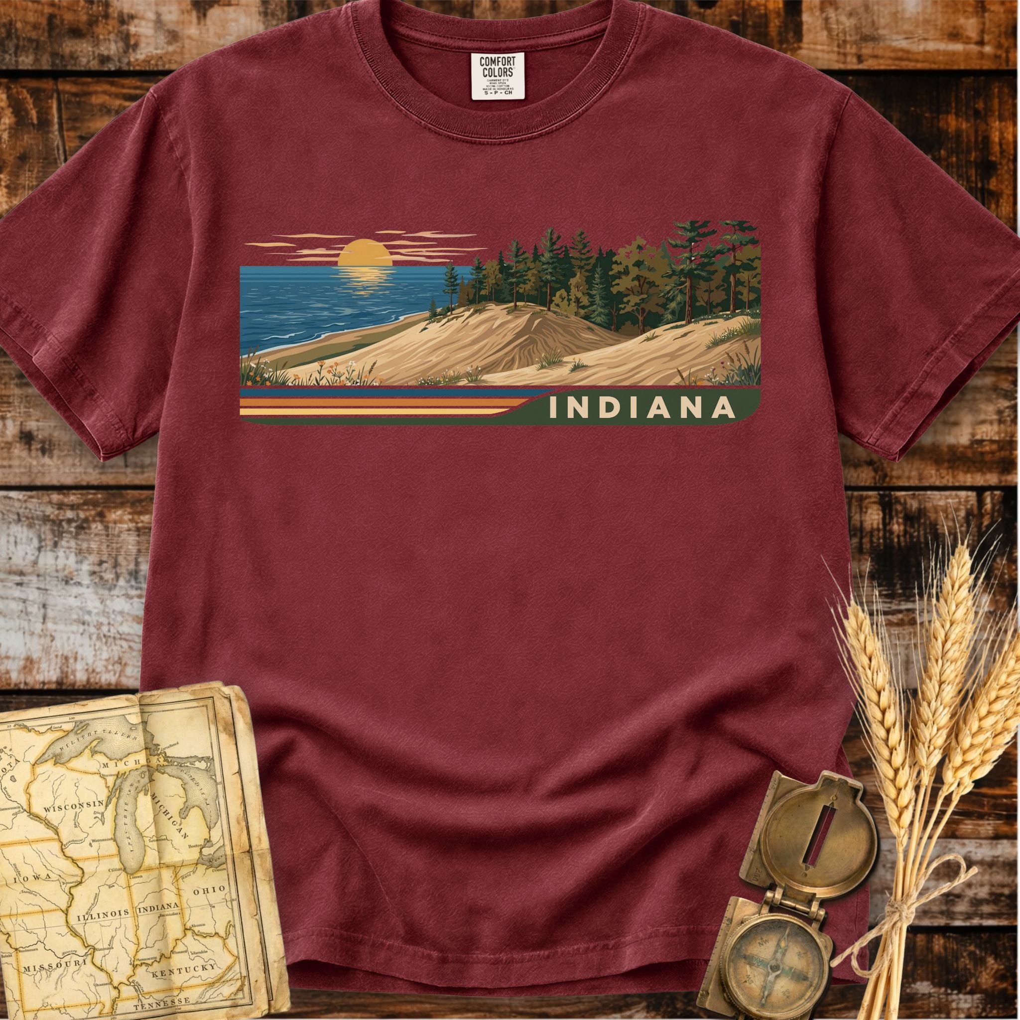 Indiana |  Indiana Dunes T-Shirt