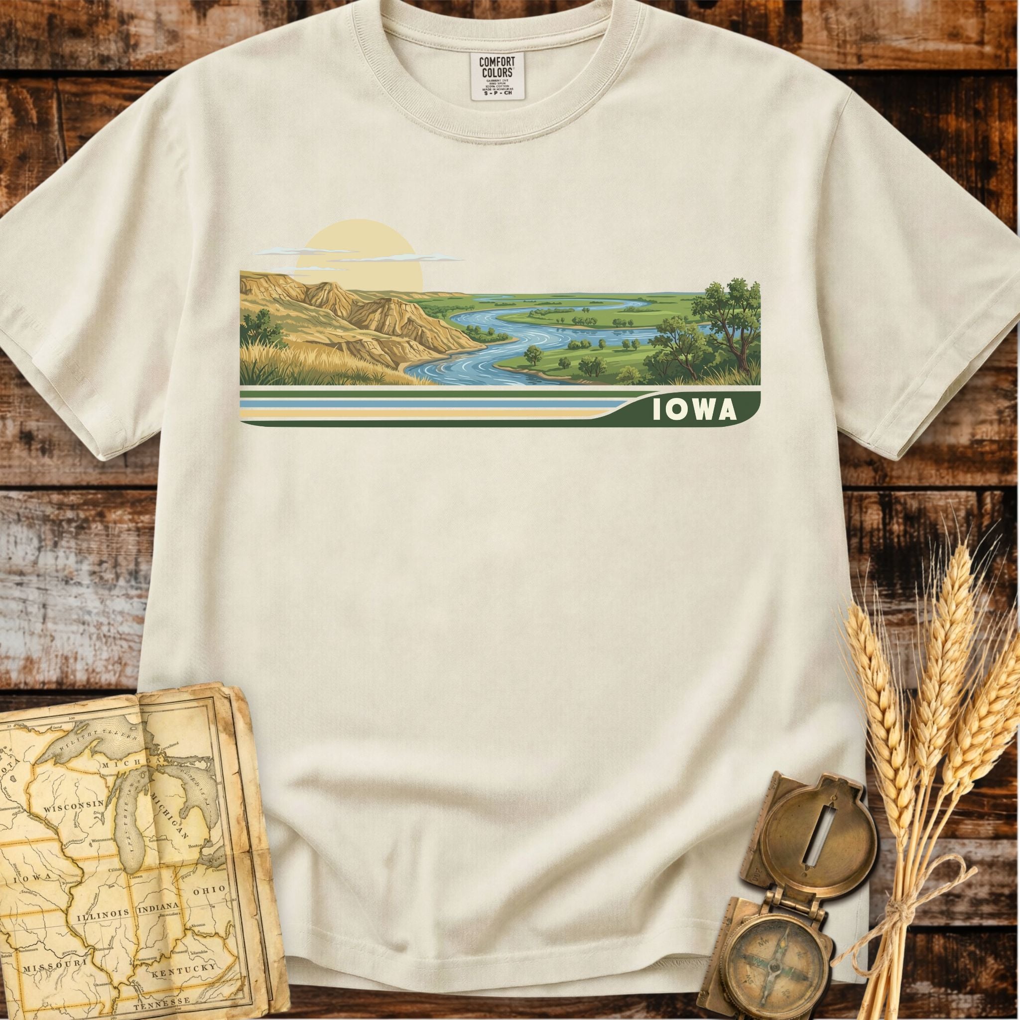 Iowa |  Loess Hills T-Shirt