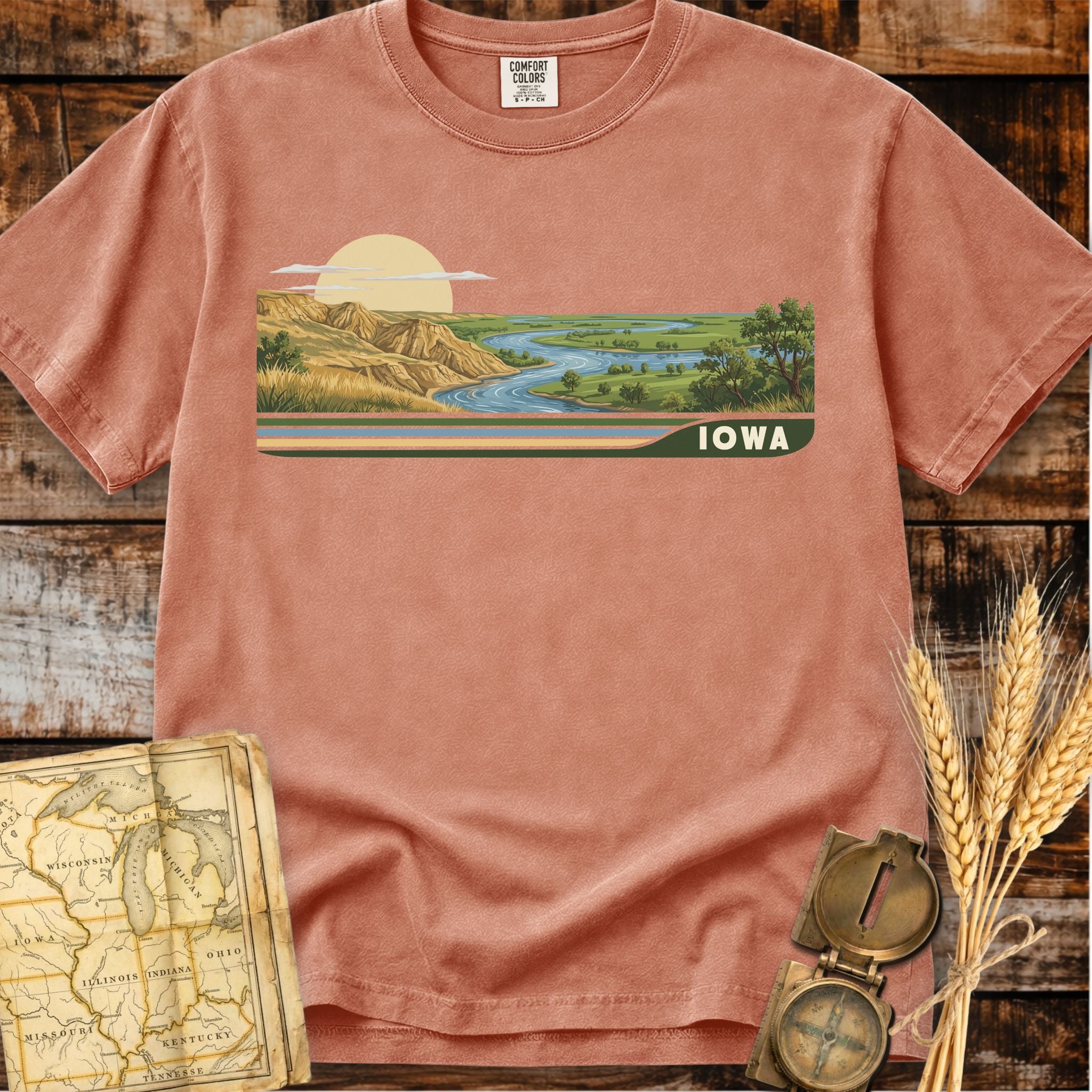 Iowa |  Loess Hills T-Shirt