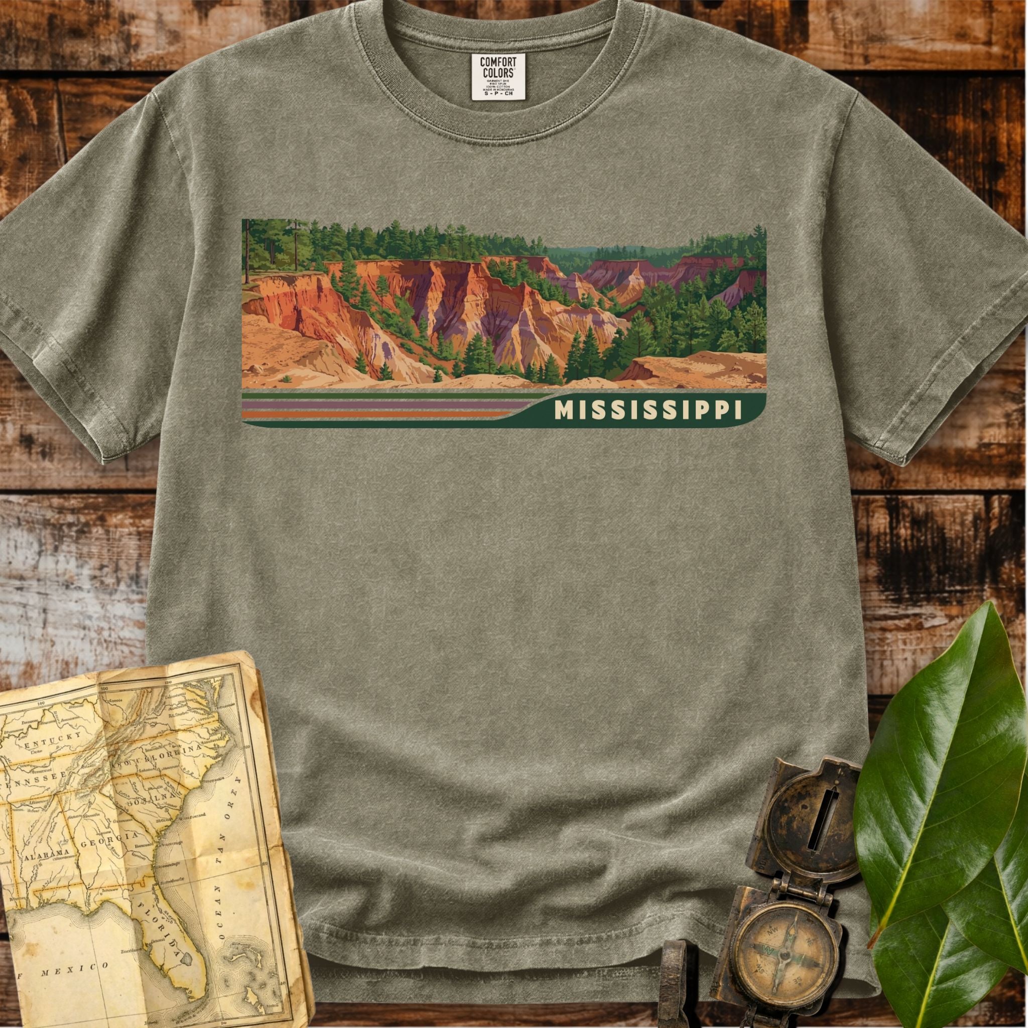 Mississippi | Red Bluffs T-Shirt
