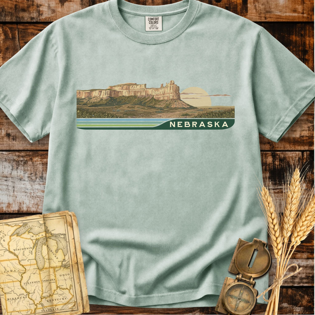 Nebraska| Scotts Bluff National Monument T-Shirt