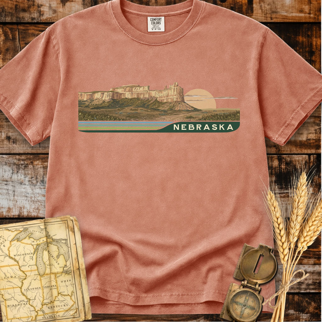 Nebraska| Scotts Bluff National Monument T-Shirt