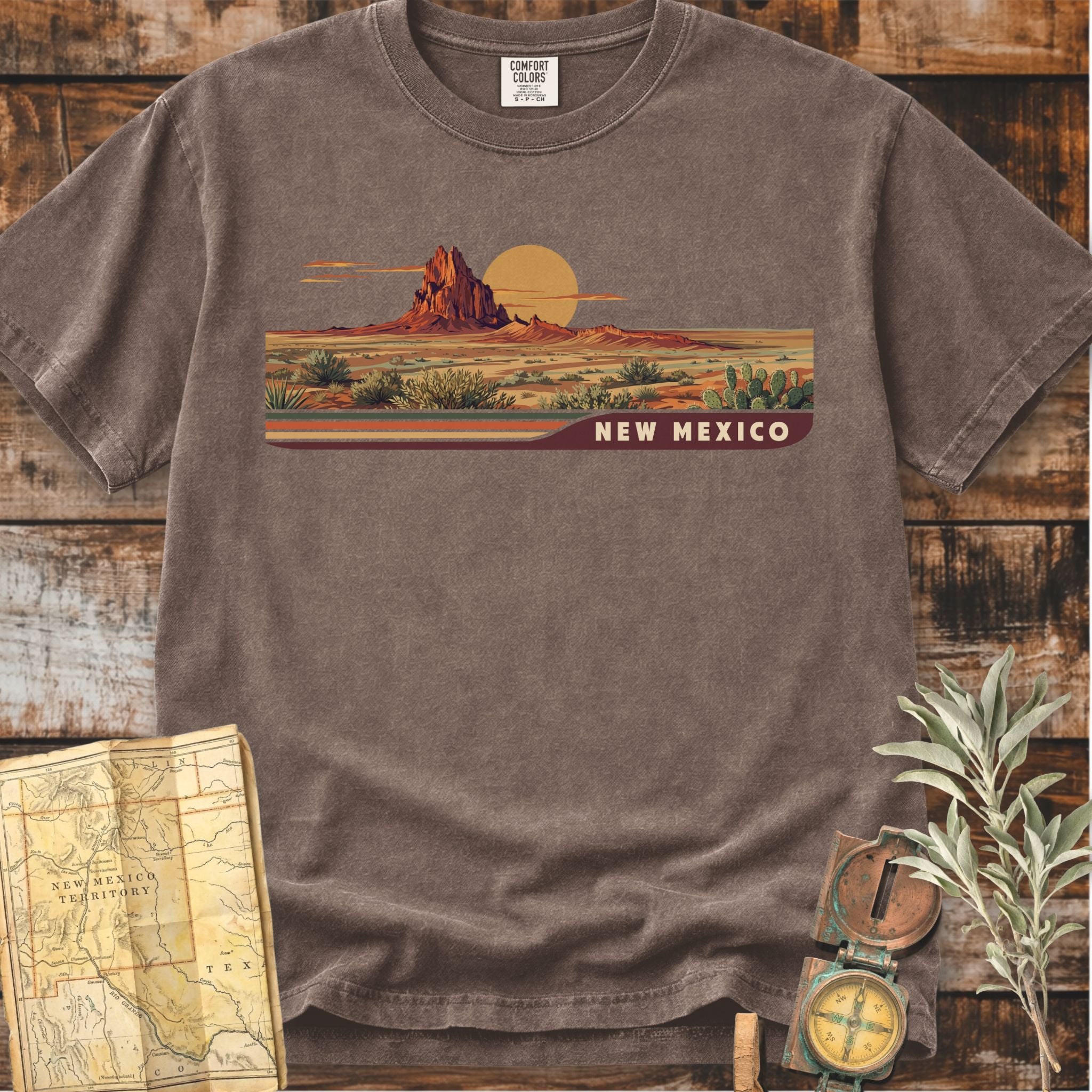 New Mexico | Shiprock Tsé Bitʼaʼí T-Shirt