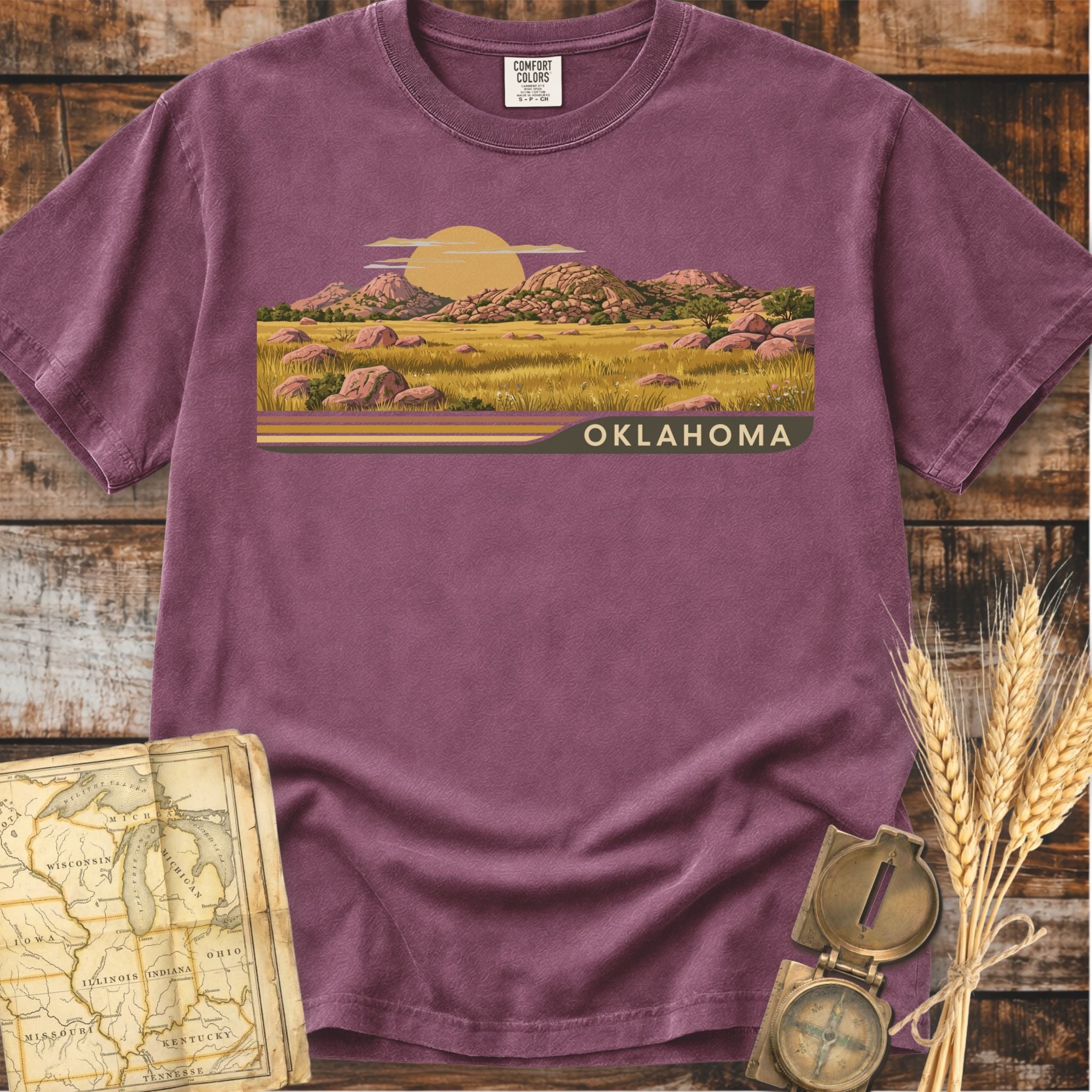 Oklahoma | Wichita Mountains T-Shirt