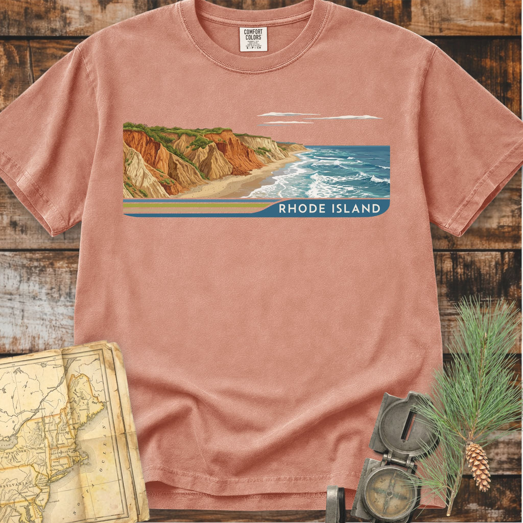 Rhode Island | Mohegan Bluffs T-Shirt