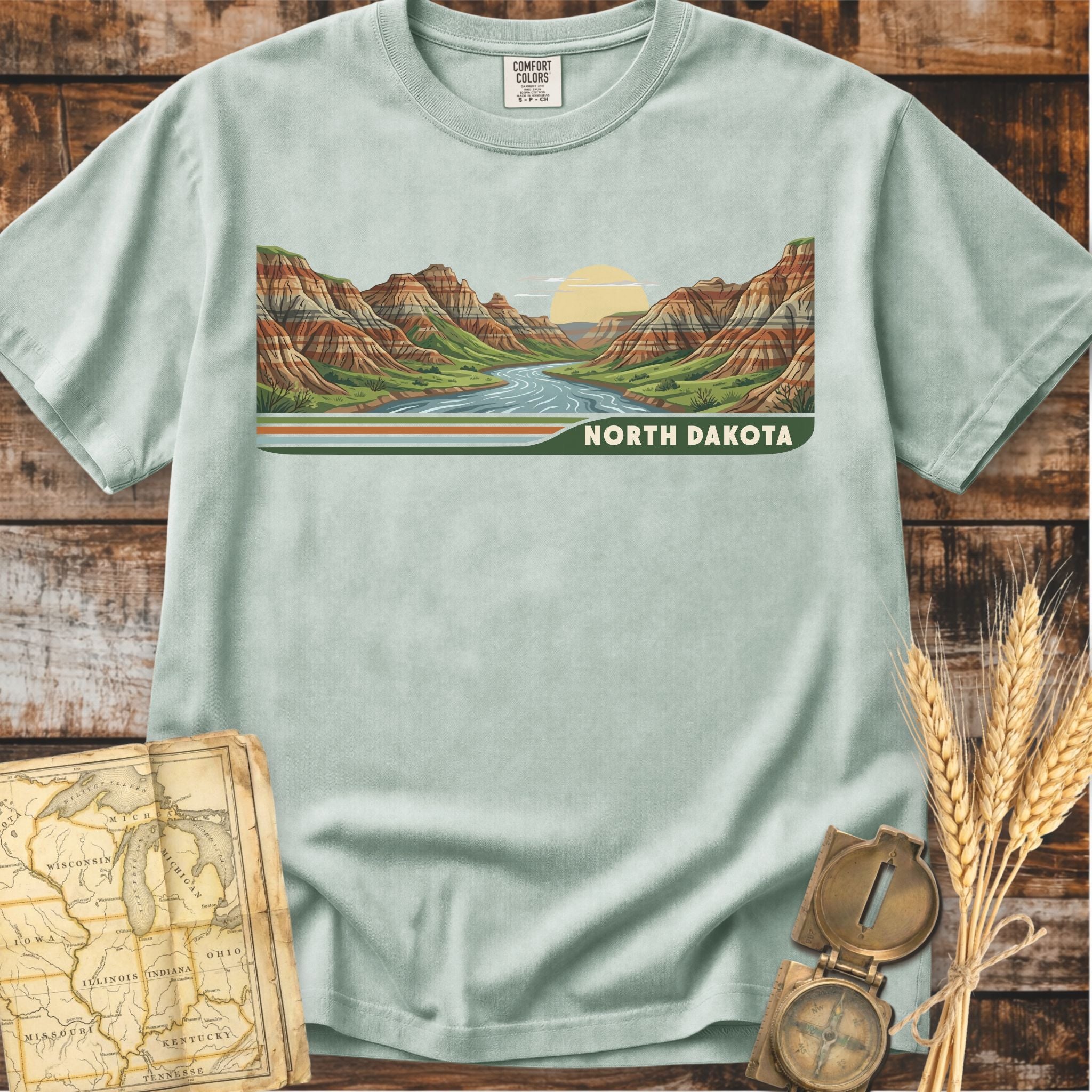 North Dakota | Painted Canyon T-Shirt