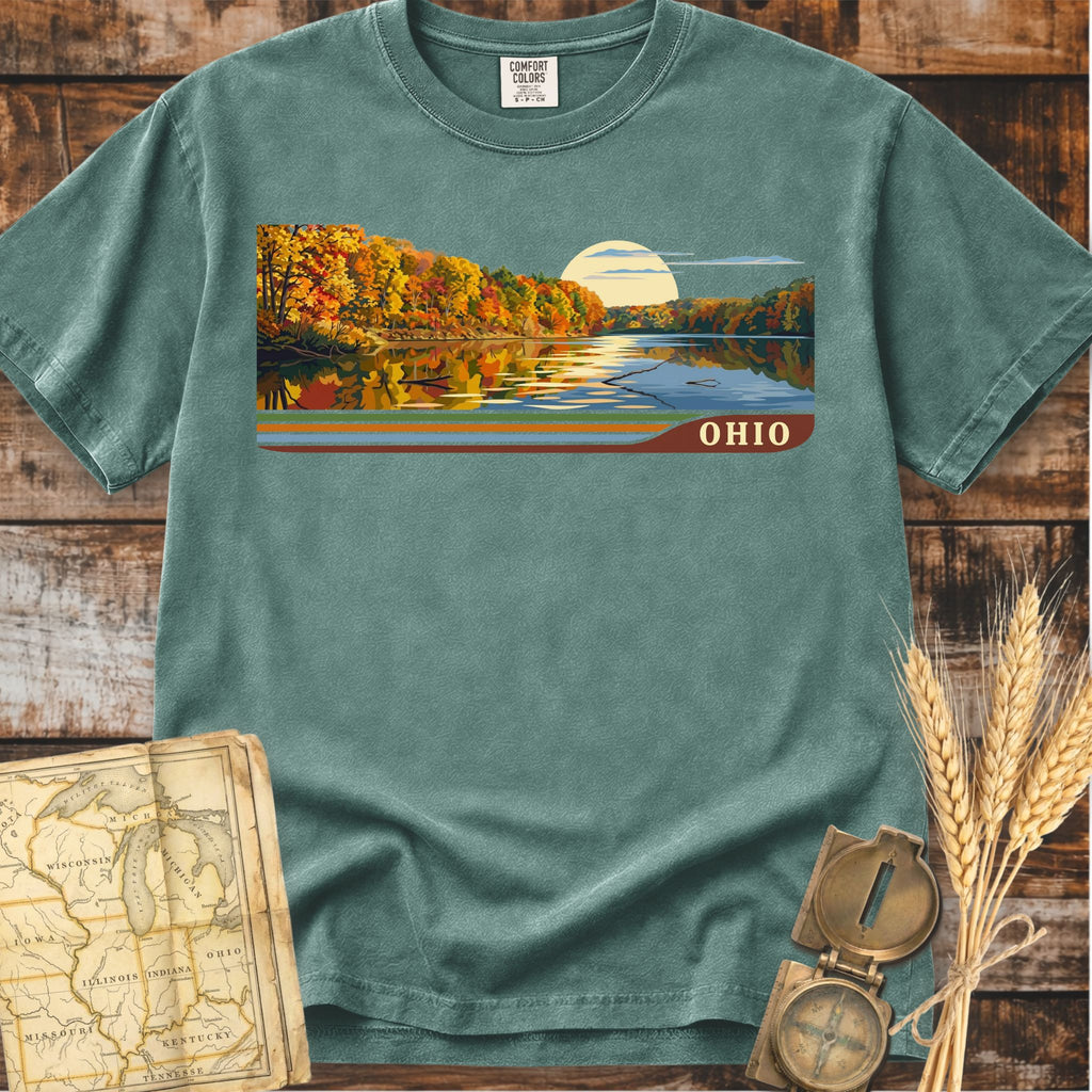 Ohio | Dow Lake at Strouds Run T-Shirt