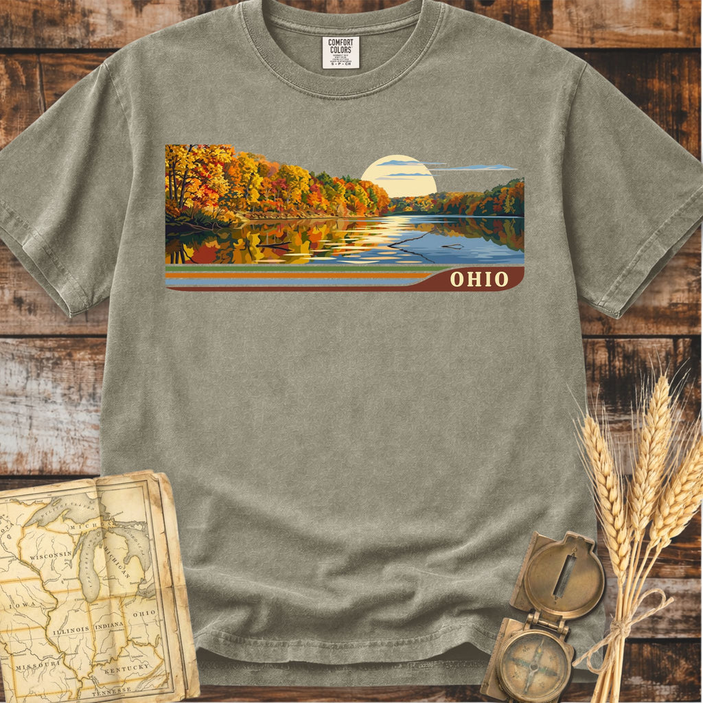 Ohio | Dow Lake at Strouds Run T-Shirt