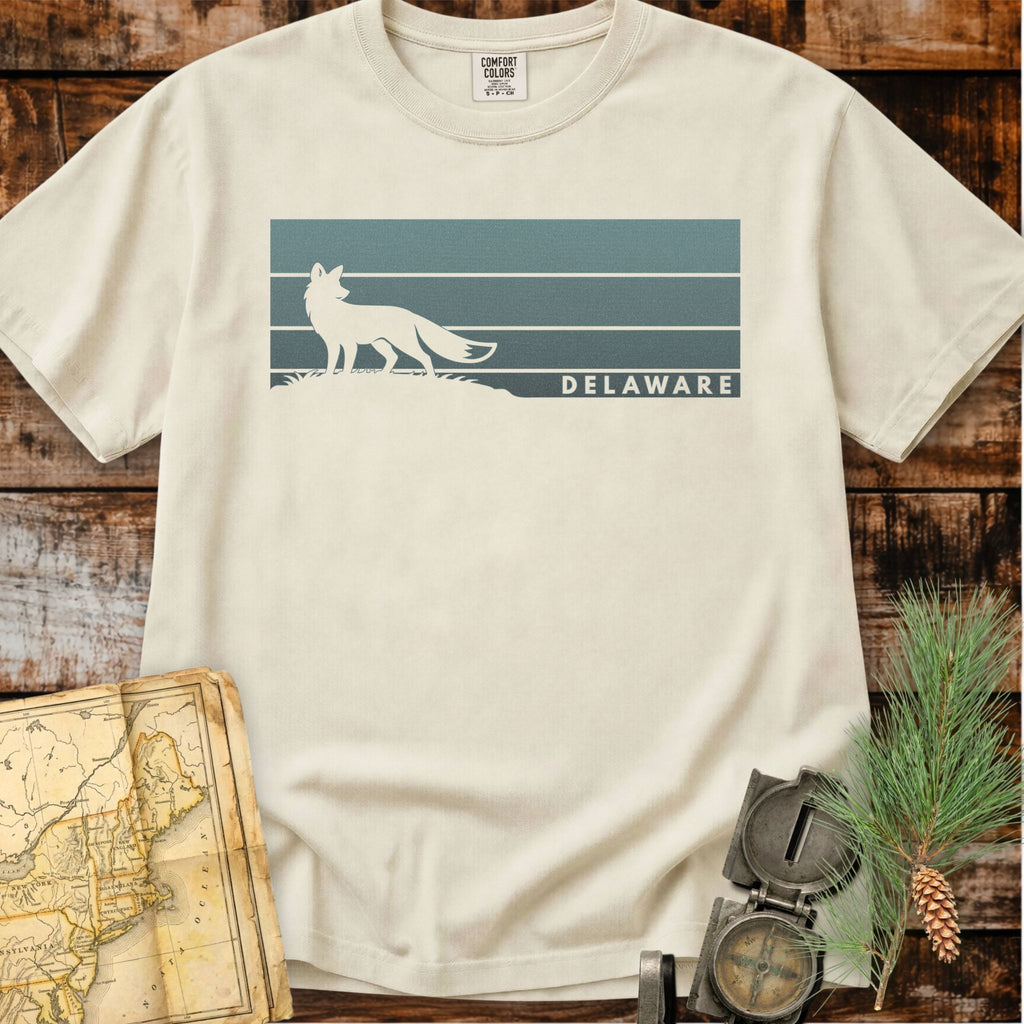 Delaware | Gray Fox T-Shirt