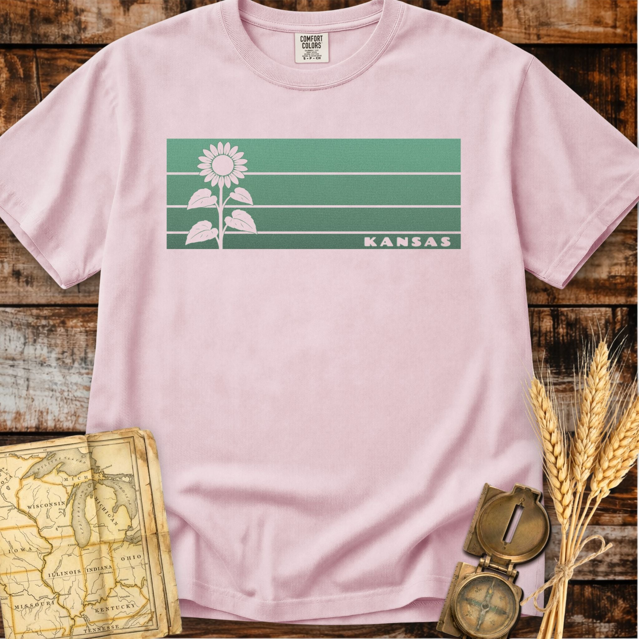 Kansas | Sunflower T-Shirt