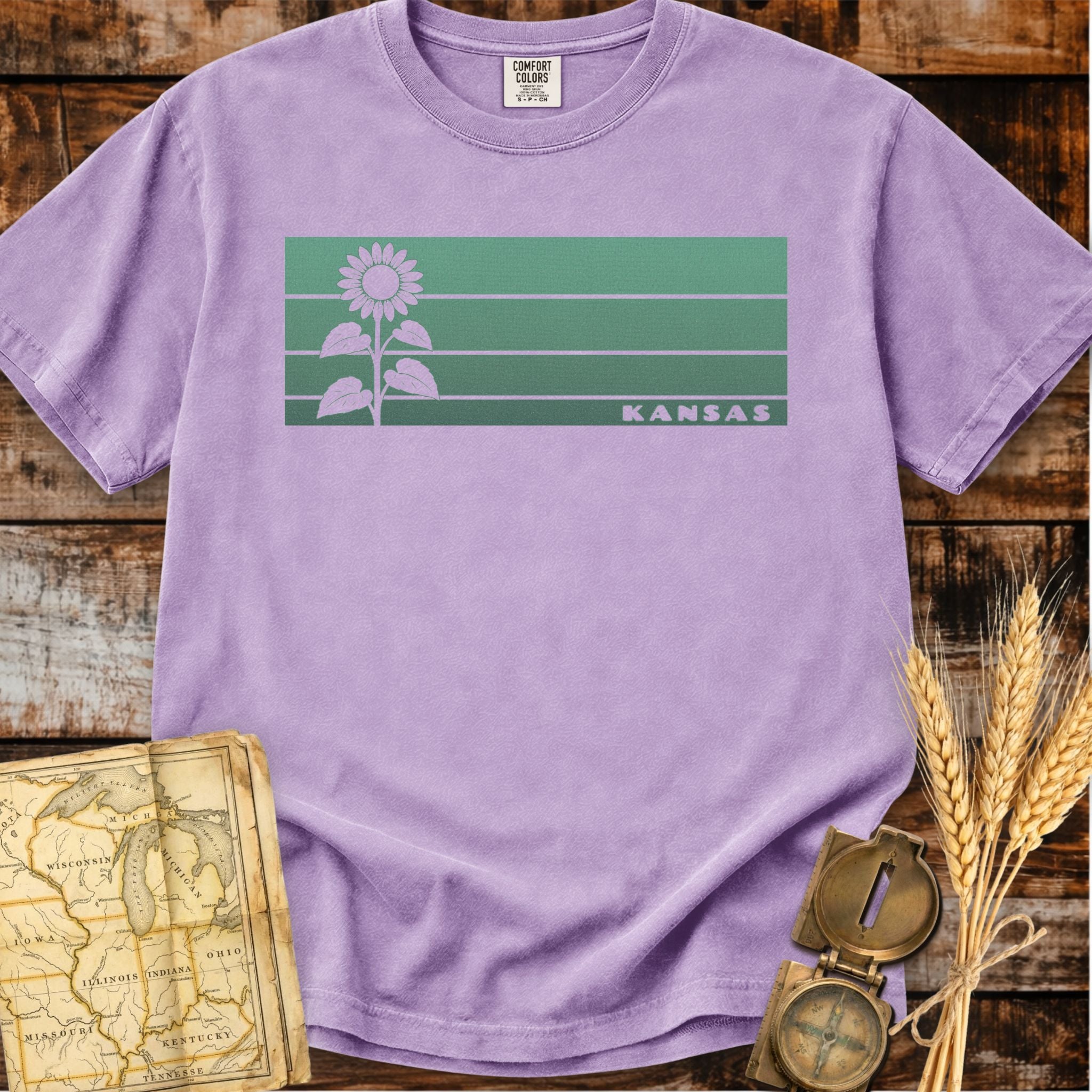 Kansas | Sunflower T-Shirt
