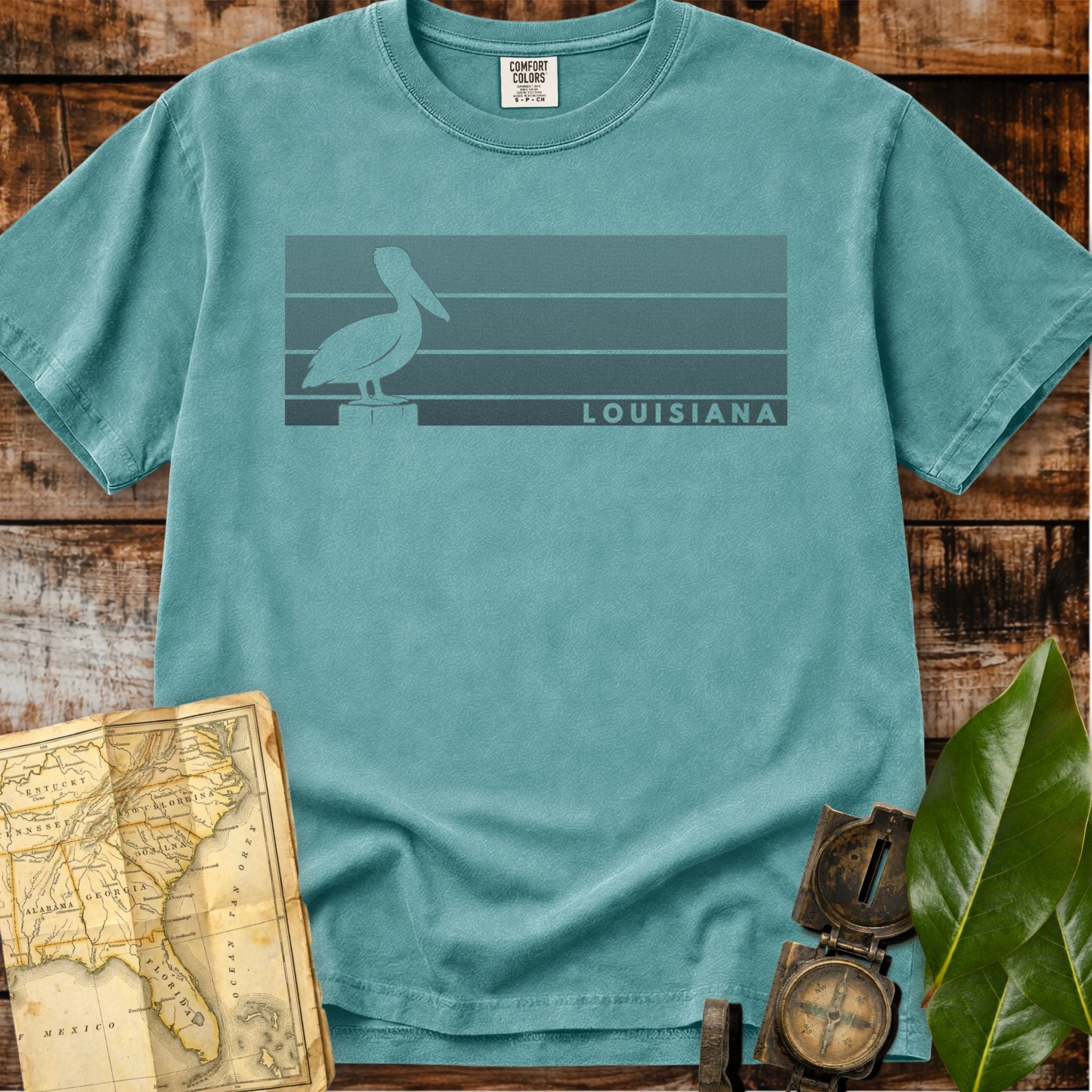 Louisiana | Brown Pelican T-Shirt