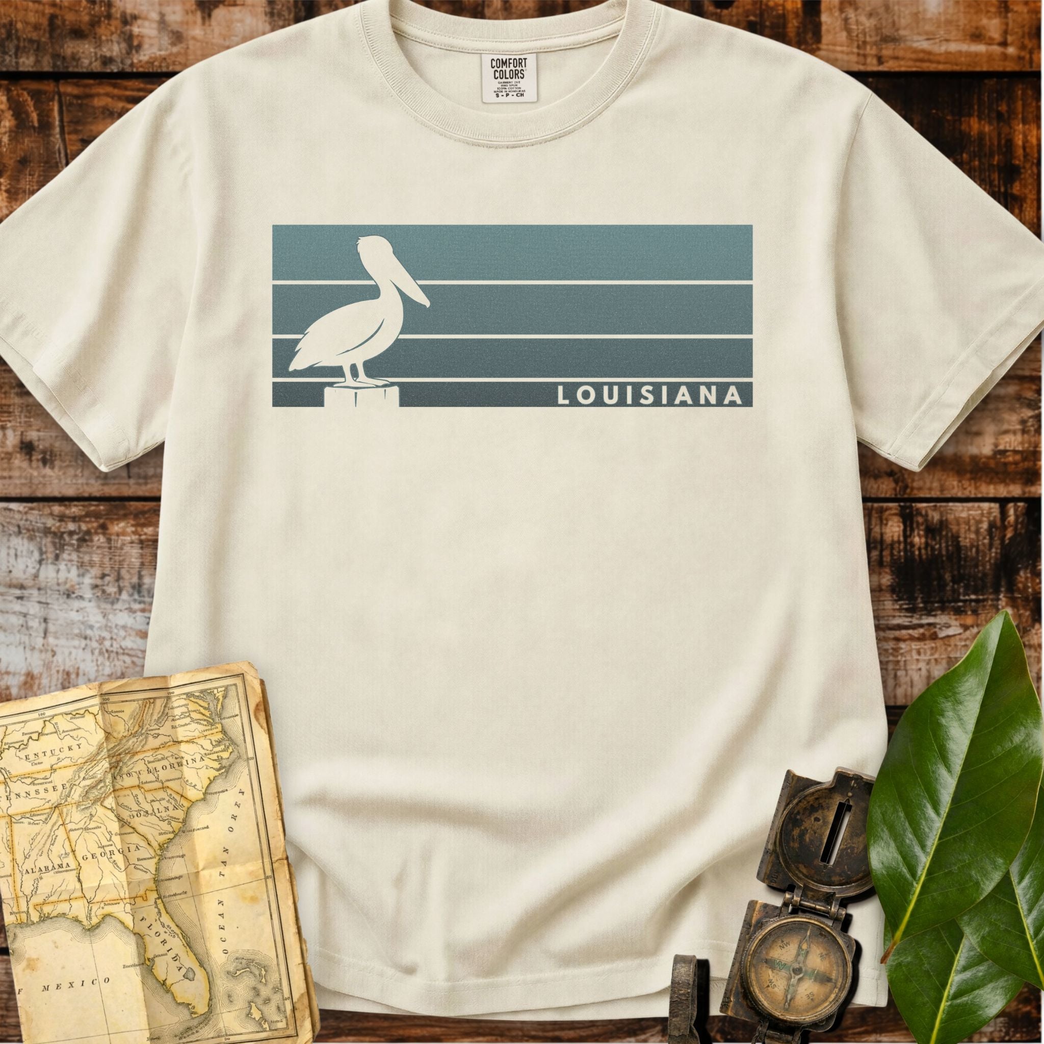 Louisiana | Brown Pelican T-Shirt
