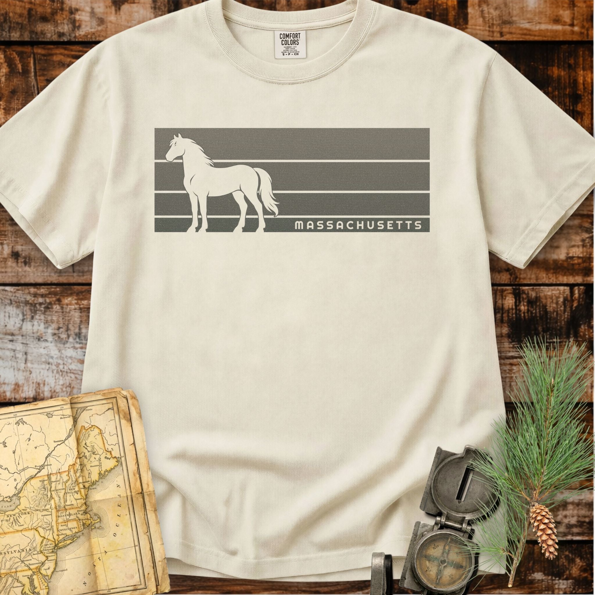 Massachusetts | Morgan Horse T-Shirt