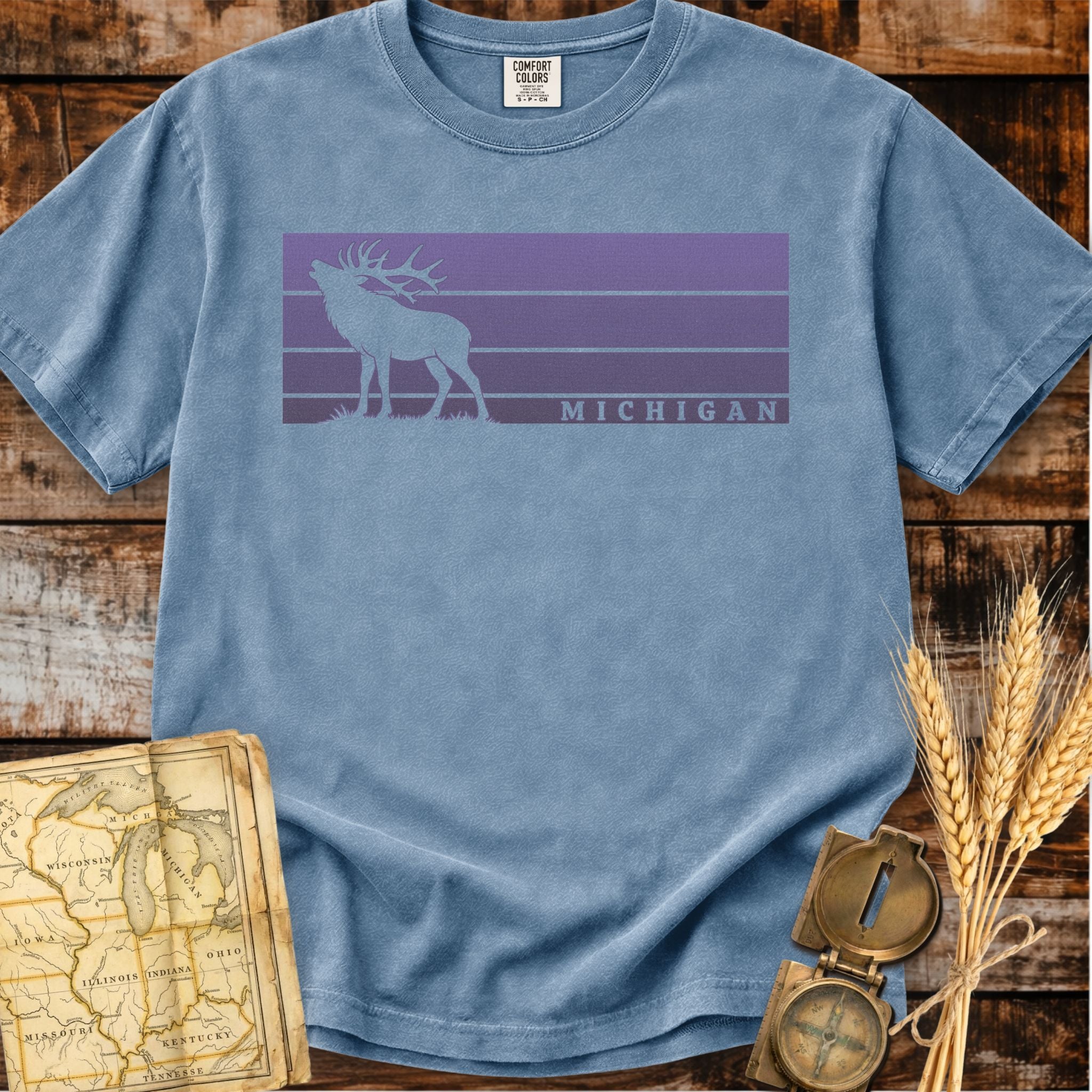 Michigan | North American Elk T-Shirt