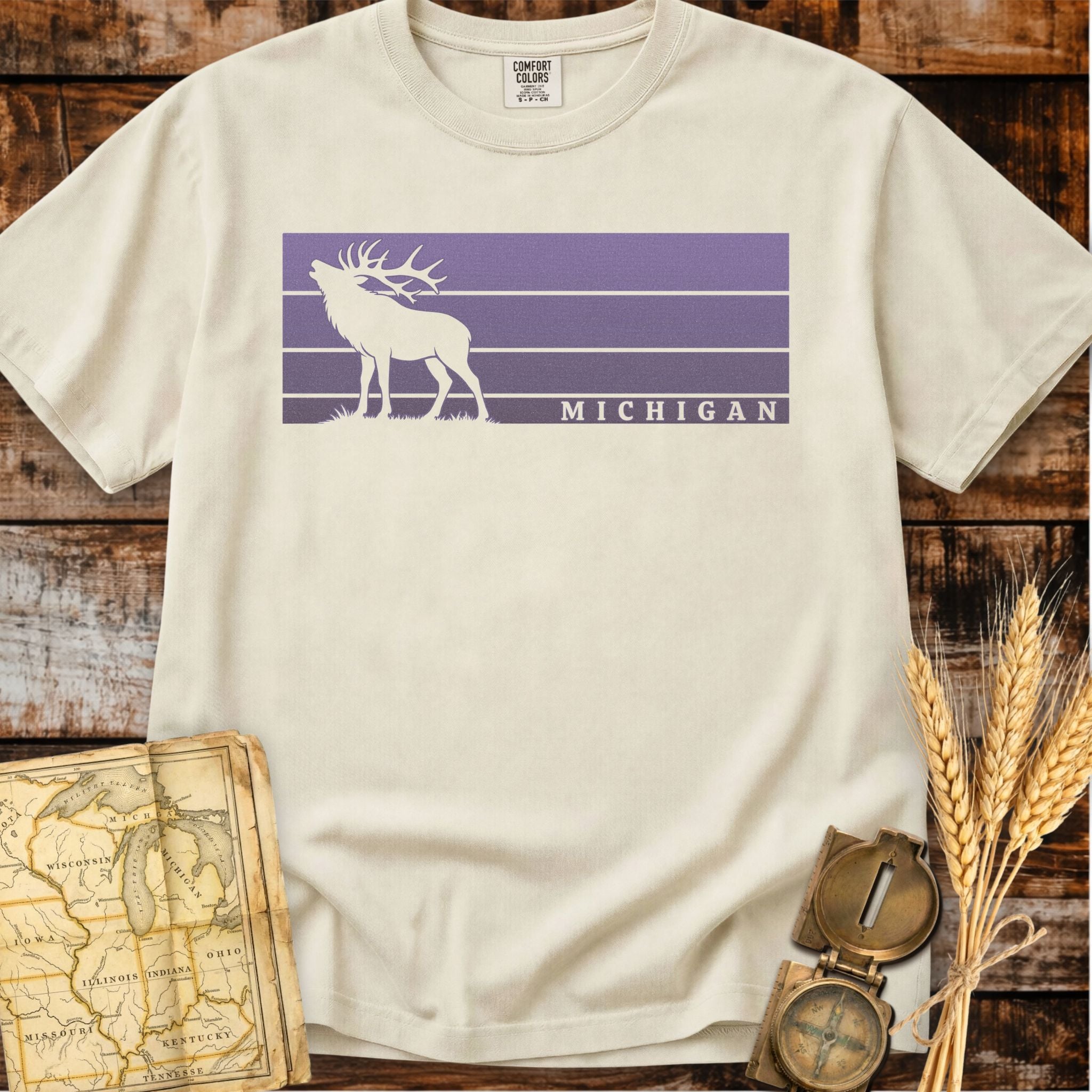 Michigan | North American Elk T-Shirt