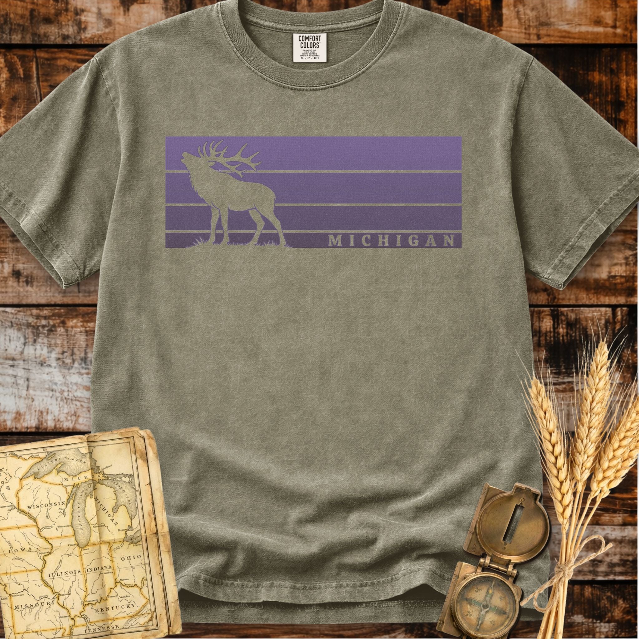 Michigan | North American Elk T-Shirt