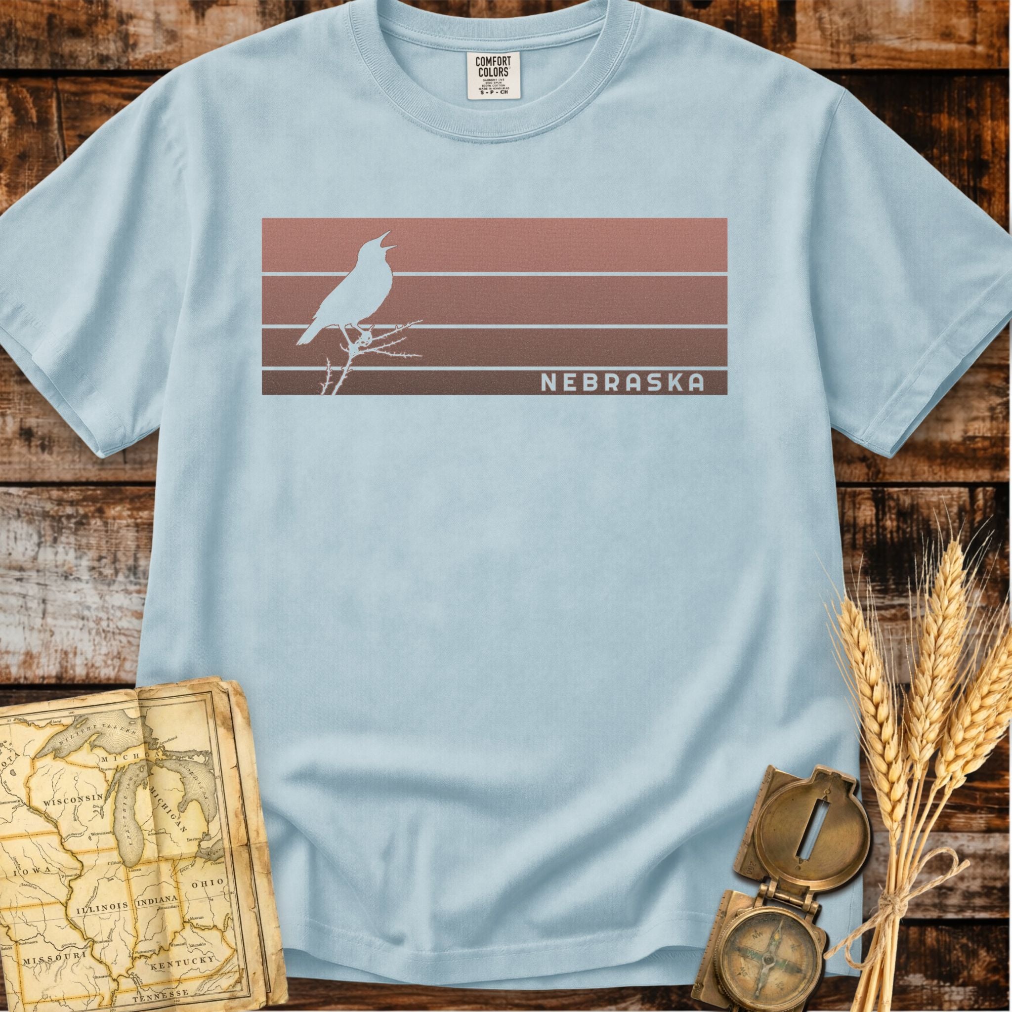 Nebraska | Western Meadowlark T-Shirt