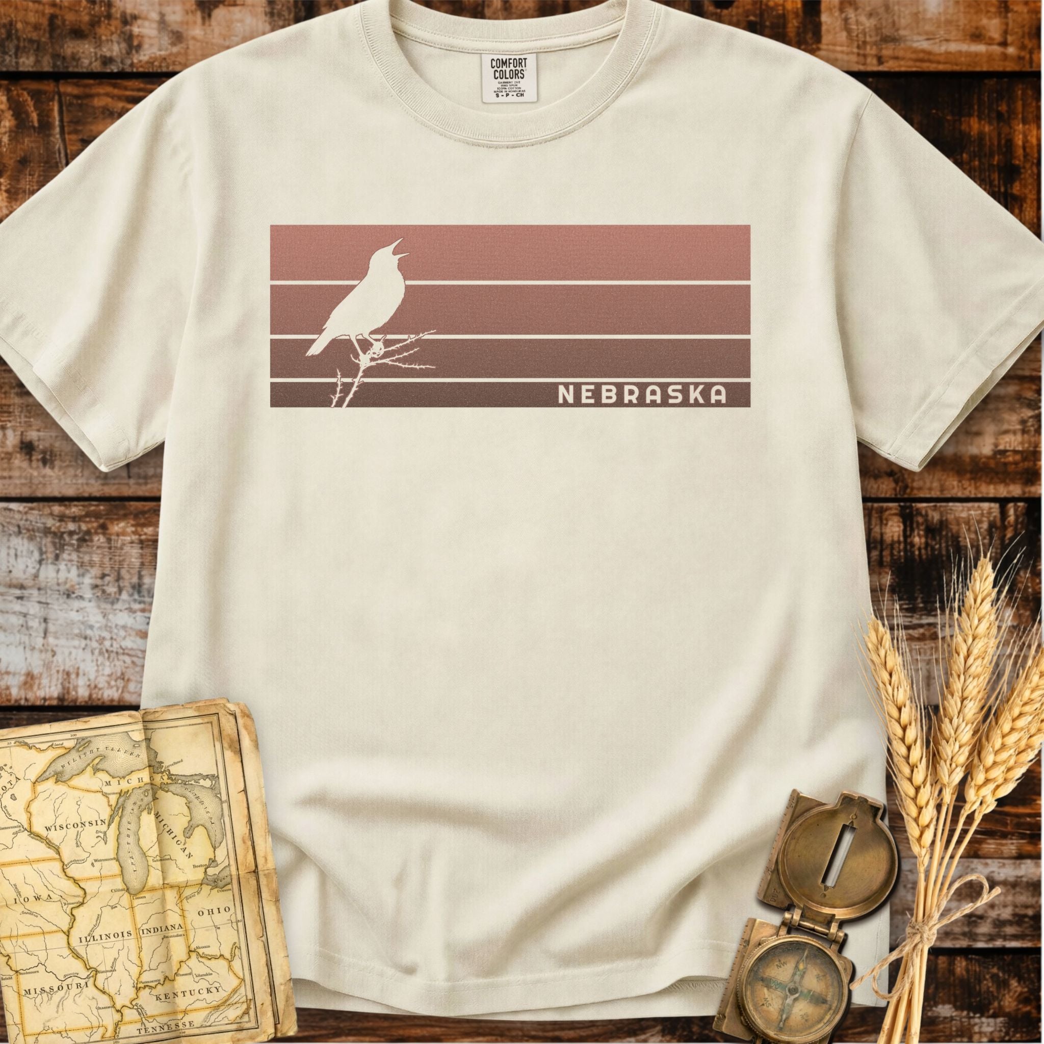 Nebraska | Western Meadowlark T-Shirt