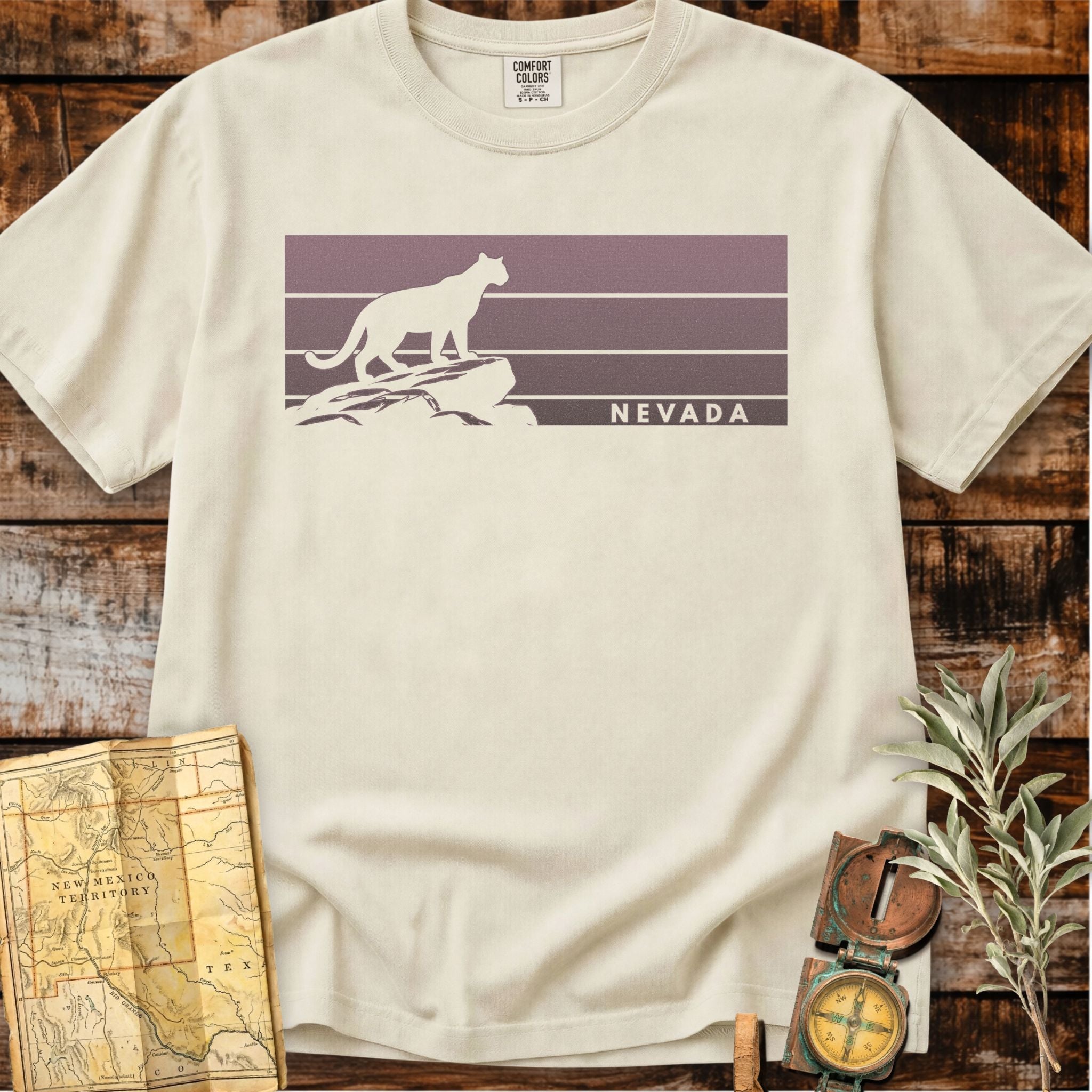 Nevada | Mountain Lion T-Shirt
