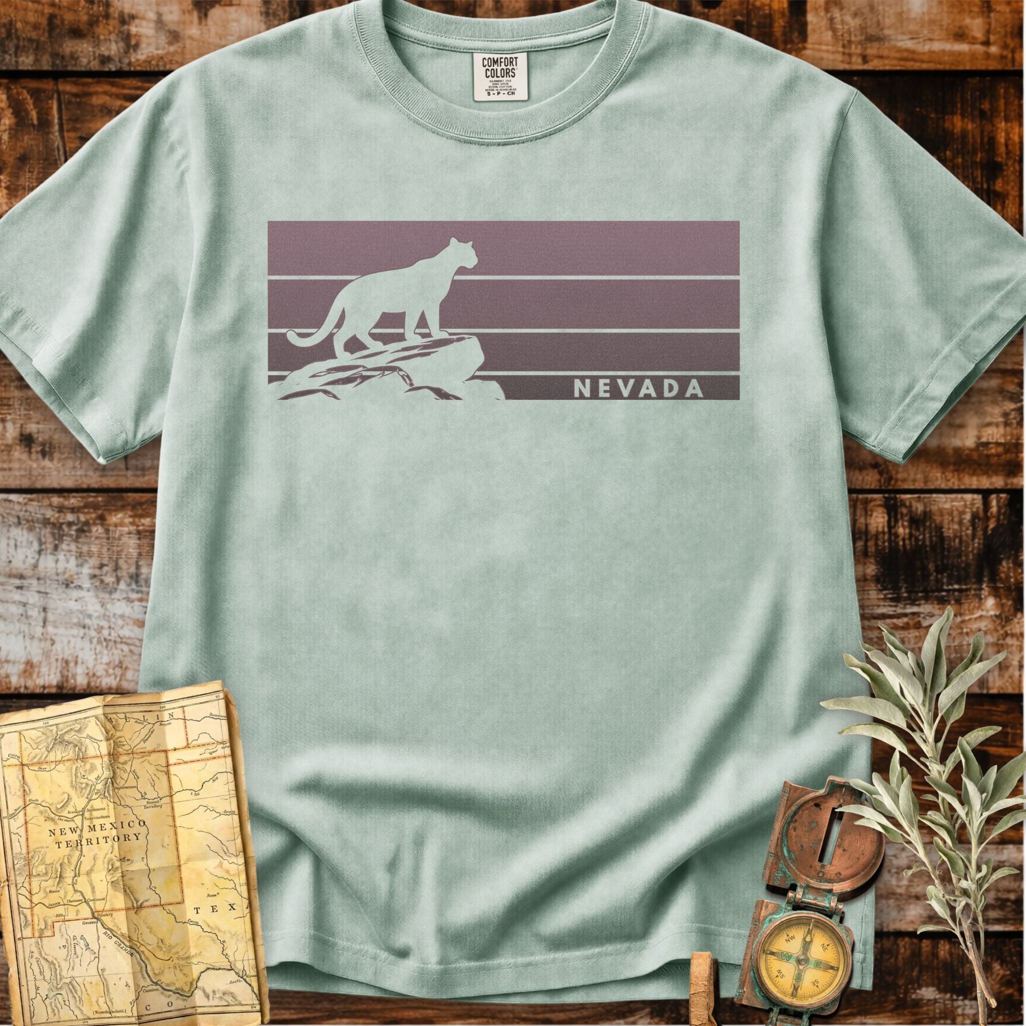 Nevada | Mountain Lion T-Shirt