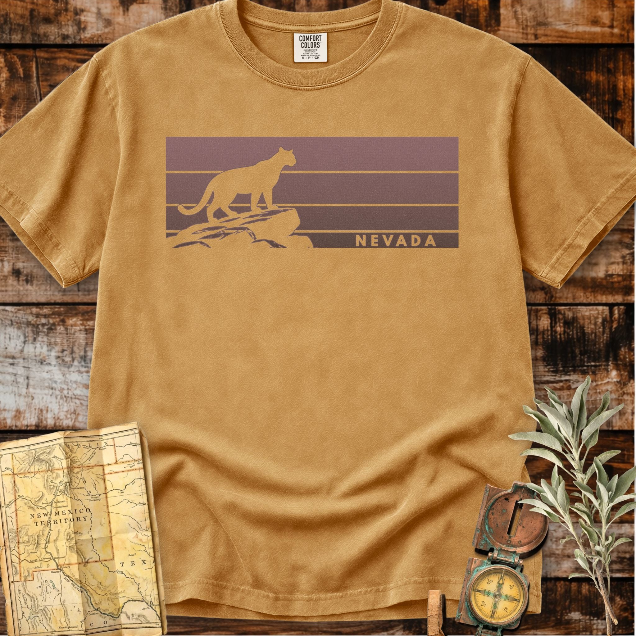 Nevada | Mountain Lion T-Shirt