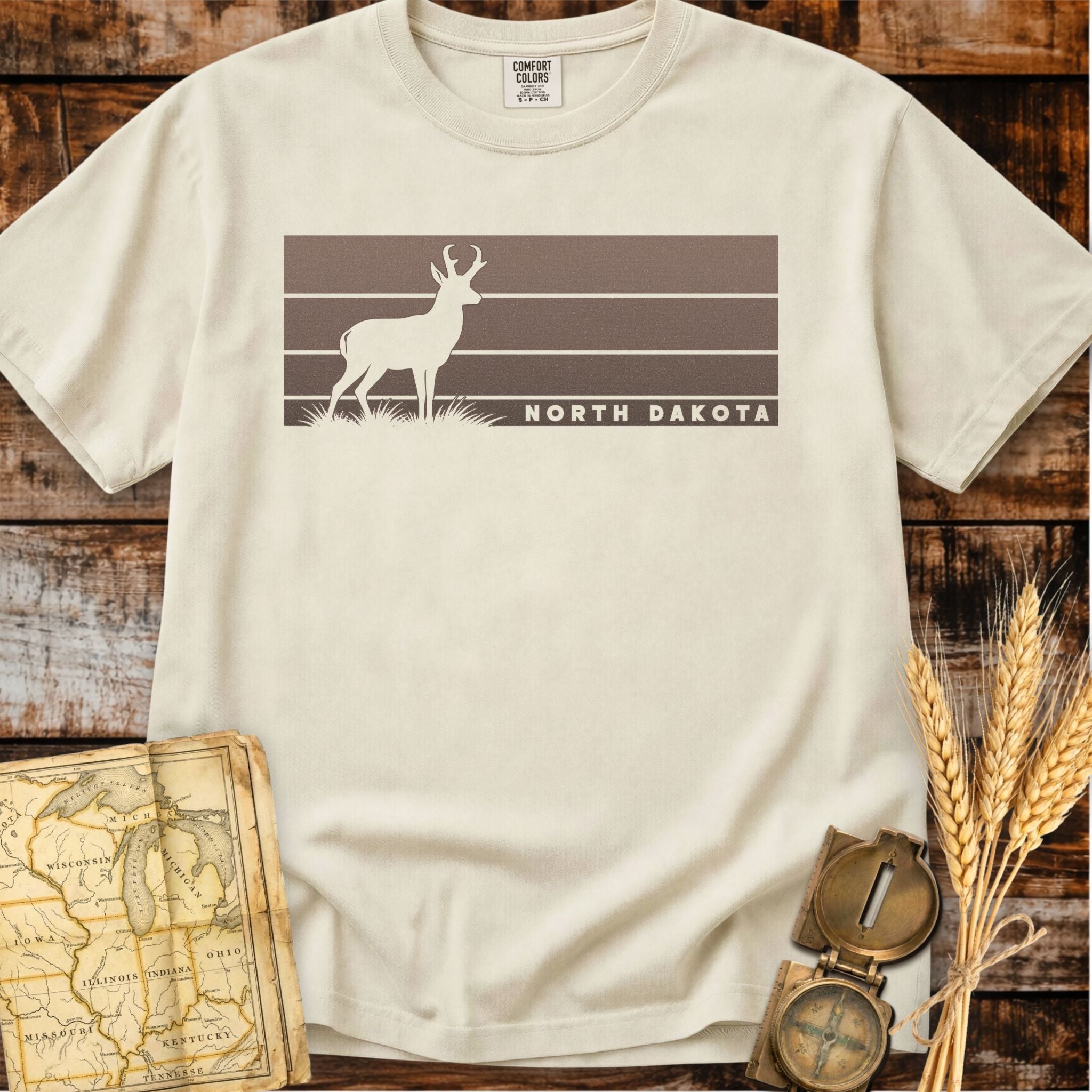 North Dakota | Pronghorn T-Shirt