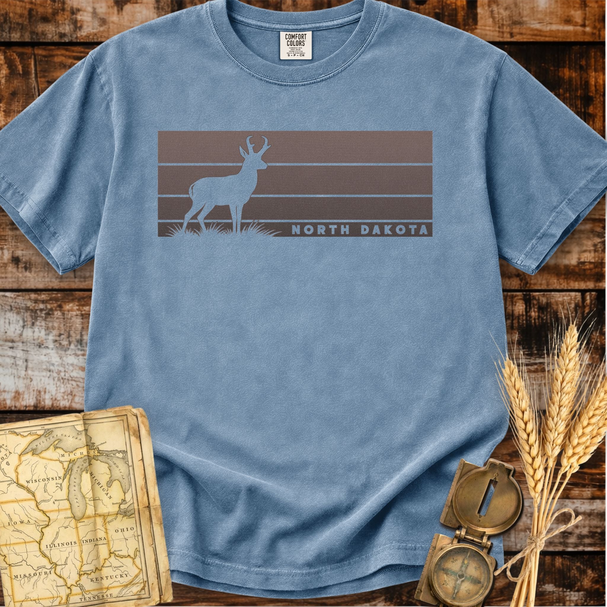North Dakota | Pronghorn T-Shirt