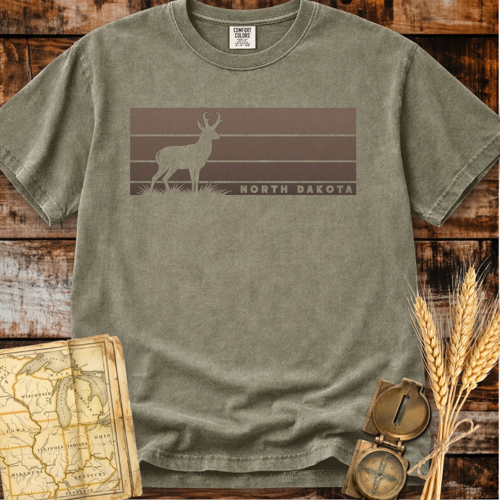 North Dakota | Pronghorn T-Shirt