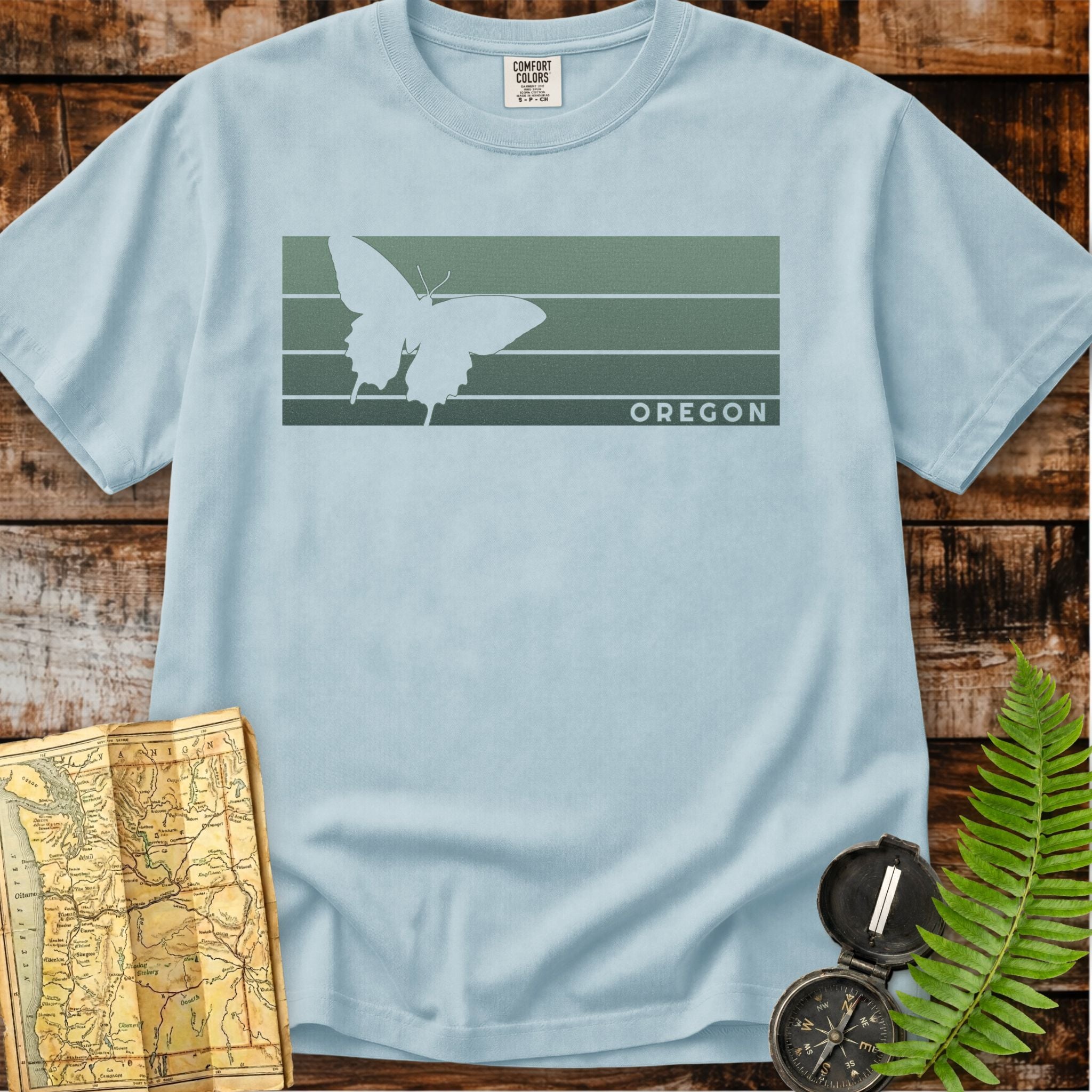 Oregon | Oregon Swallowtail T-Shirt