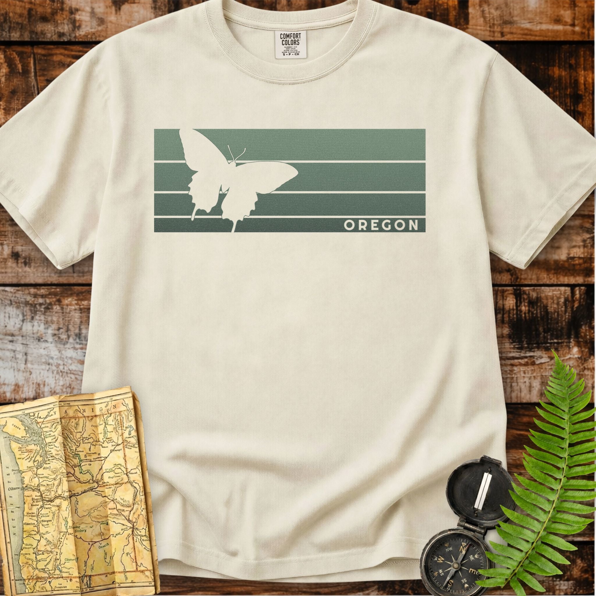 Oregon | Oregon Swallowtail T-Shirt