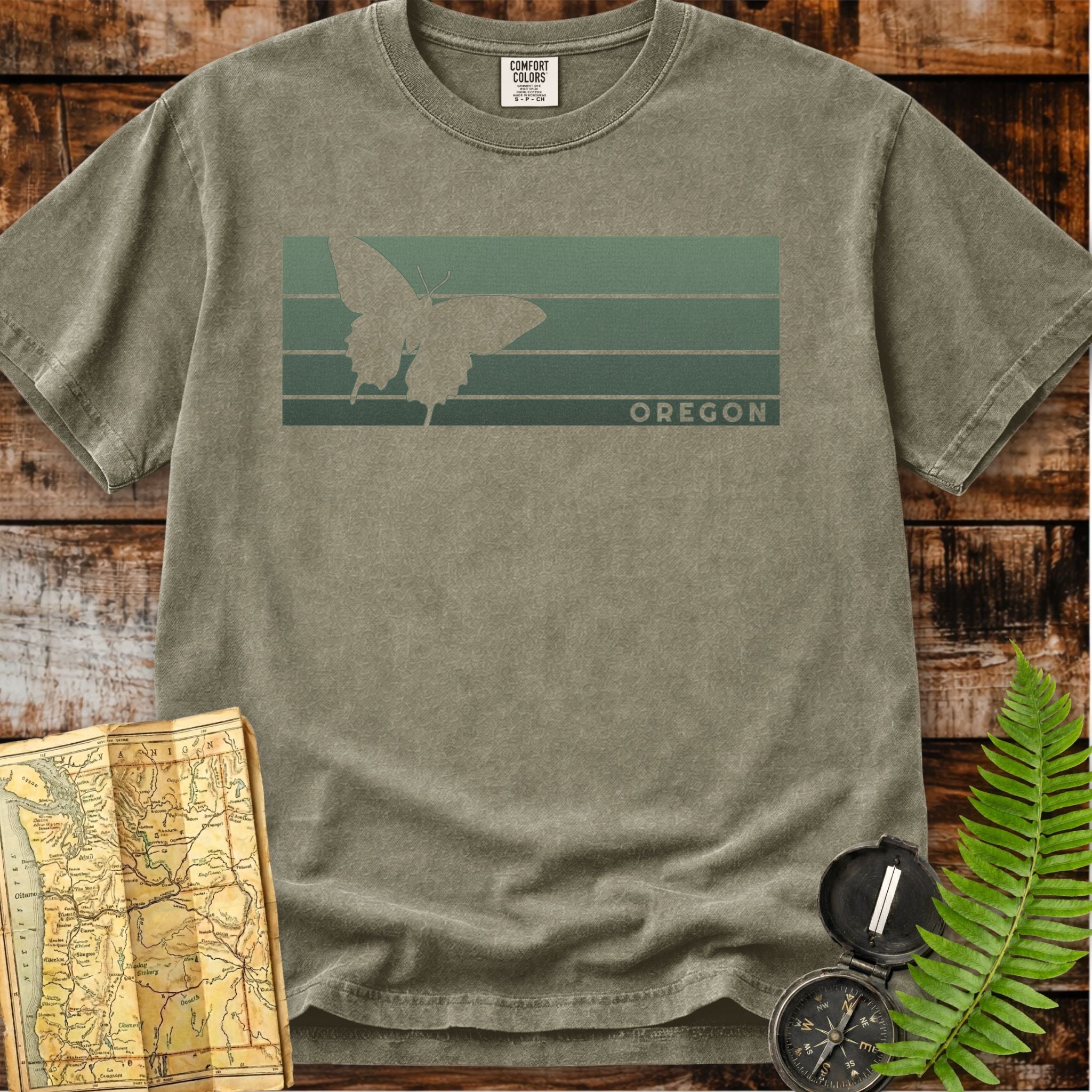 Oregon | Oregon Swallowtail T-Shirt