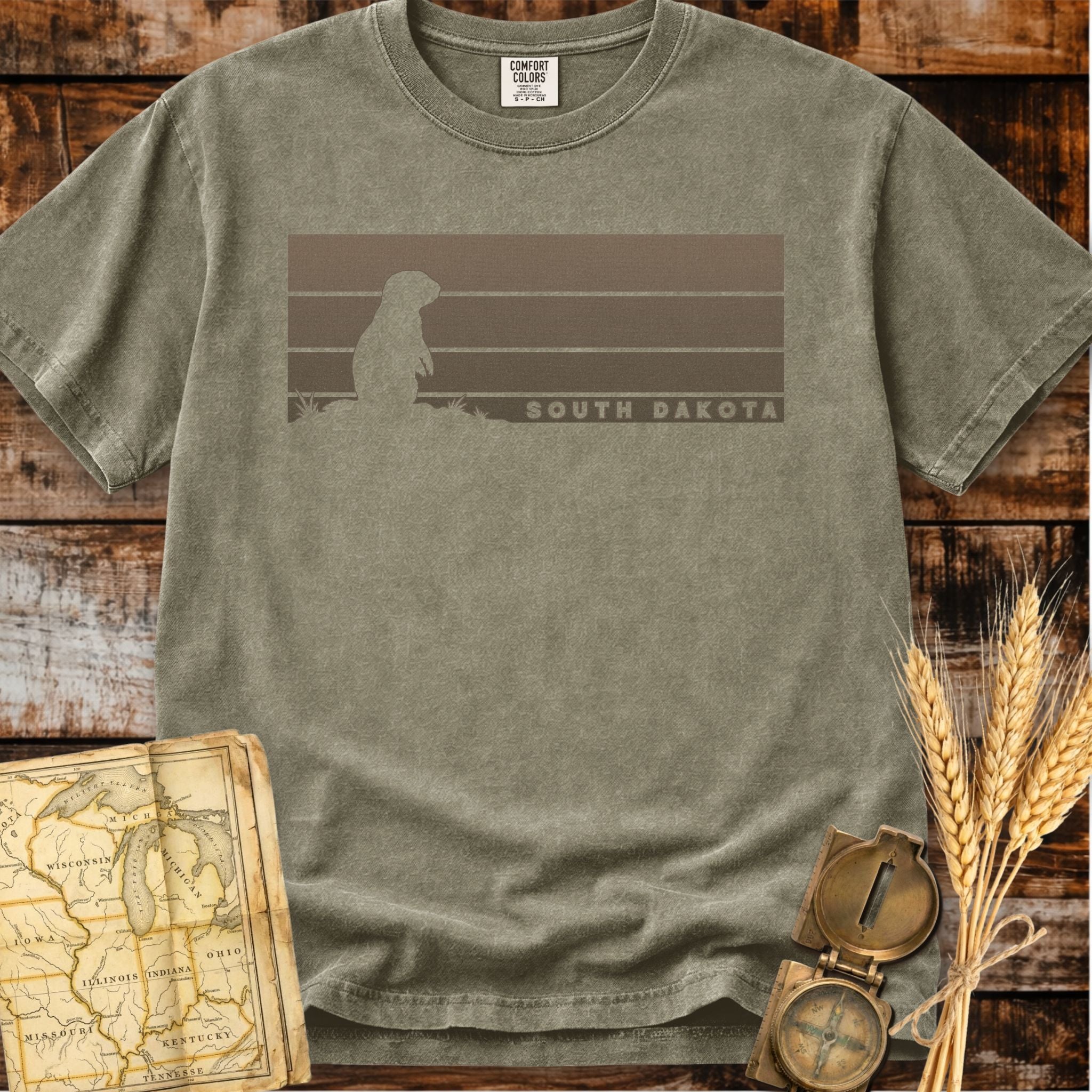 South Dakota | Black-tailed Prairie Dog T-Shirt