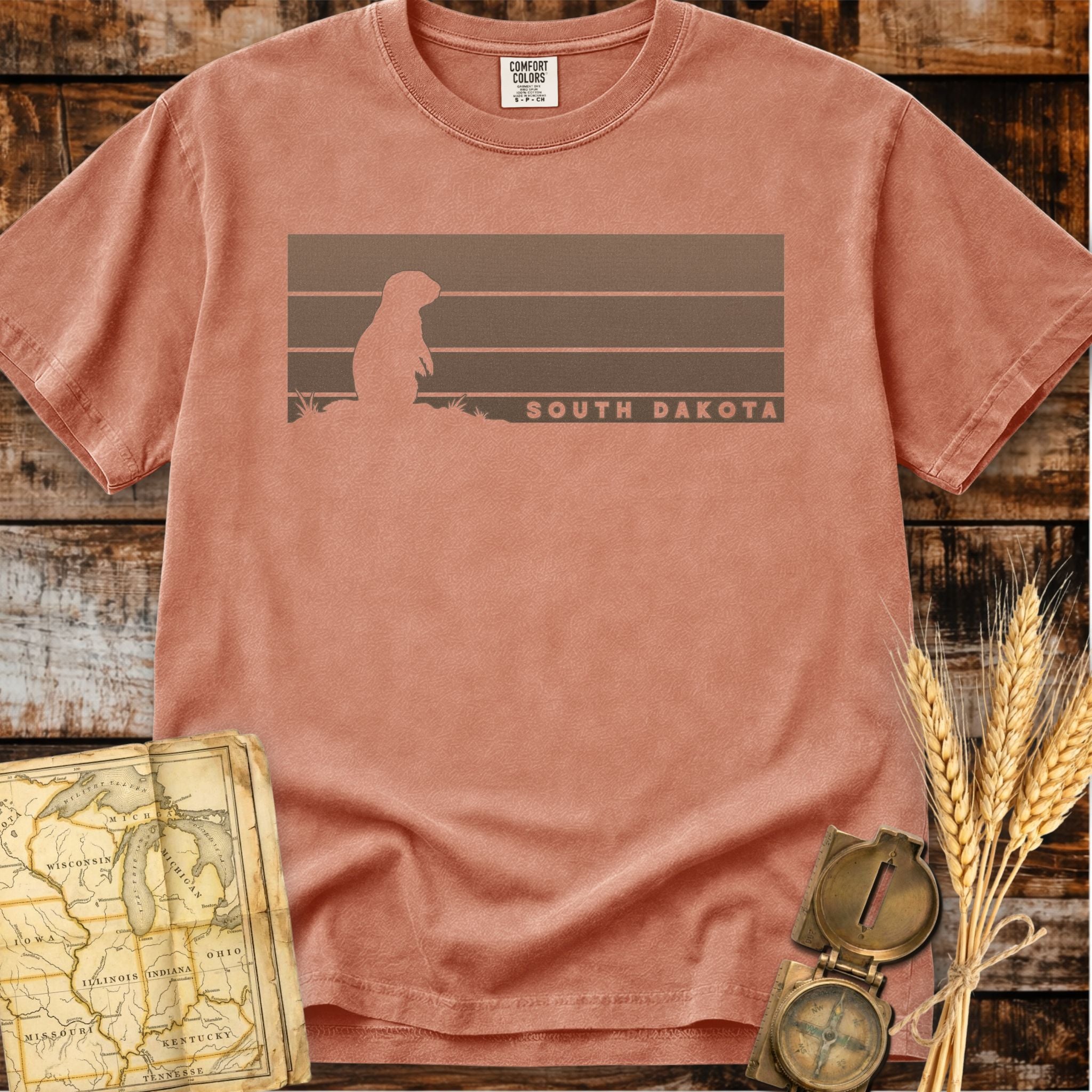 South Dakota | Black-tailed Prairie Dog T-Shirt