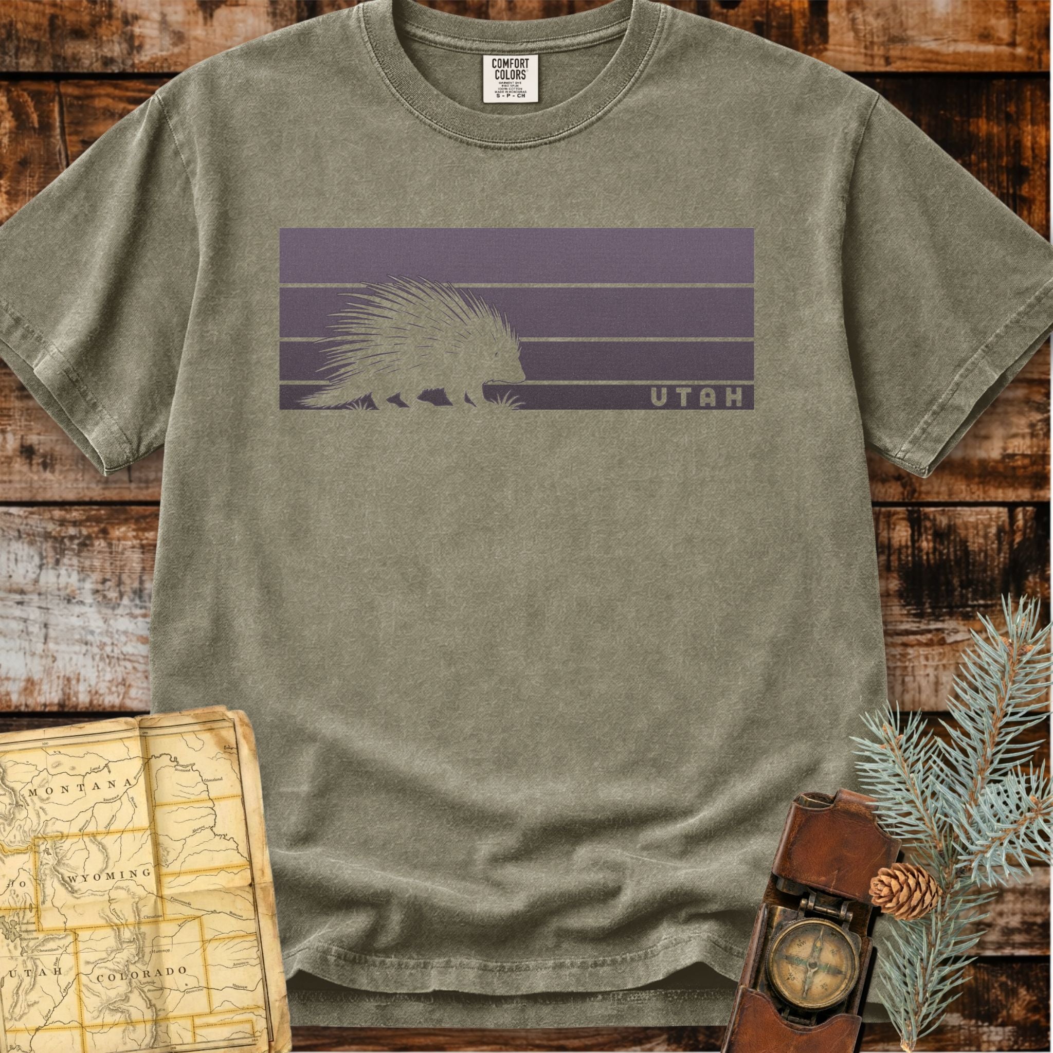 Utah | North American Porcupine T-Shirt