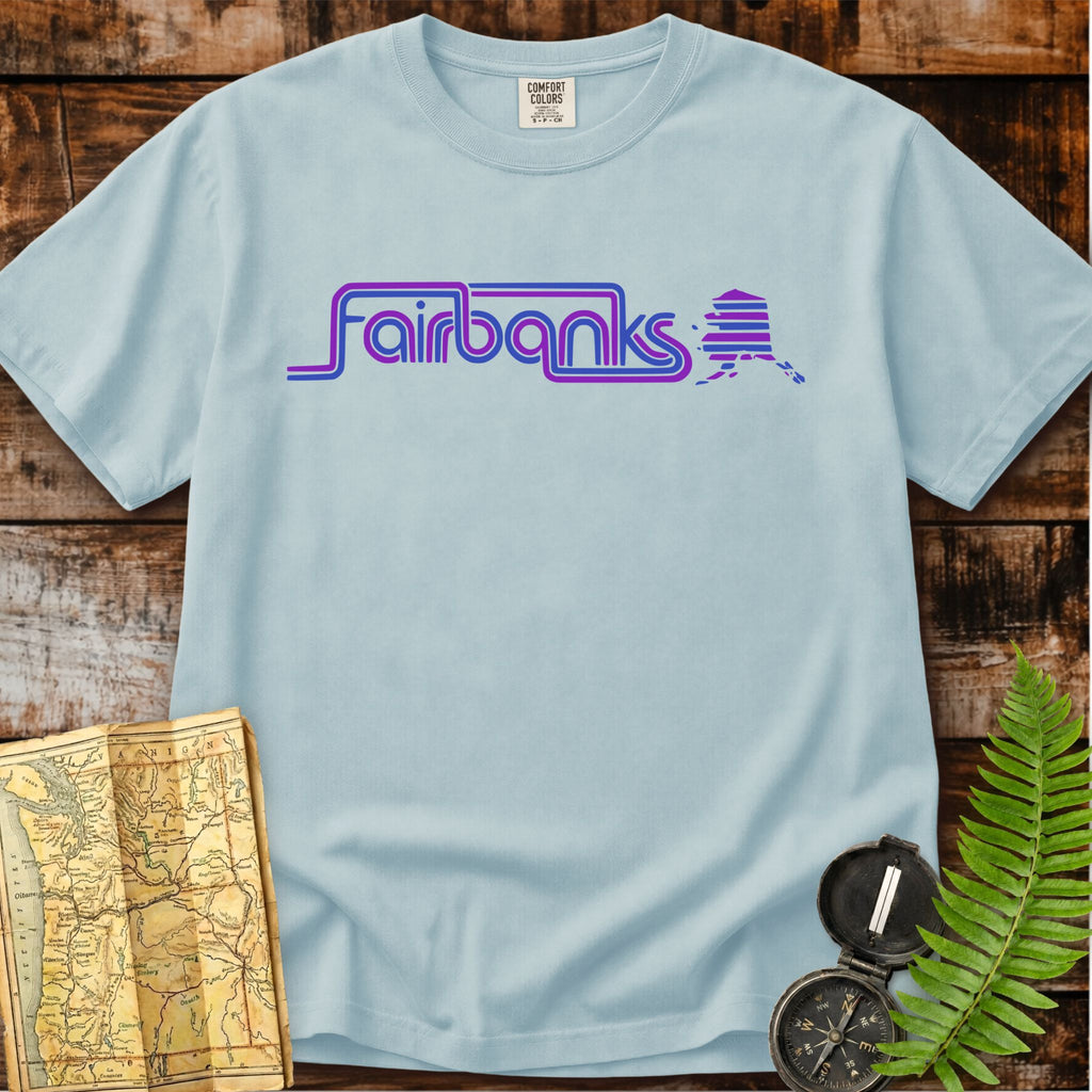 Fairbanks Alaska | Retro Wordmark T-Shirt