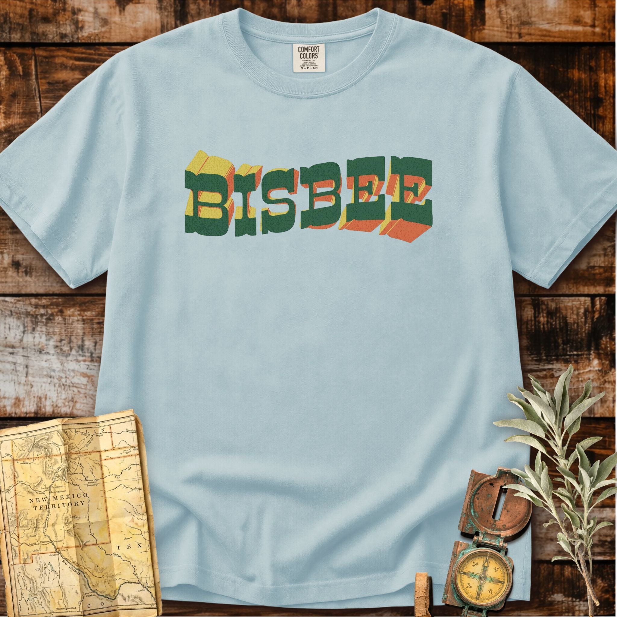 Bisbee Arizona | Vintage Western Wordmark T-Shirt