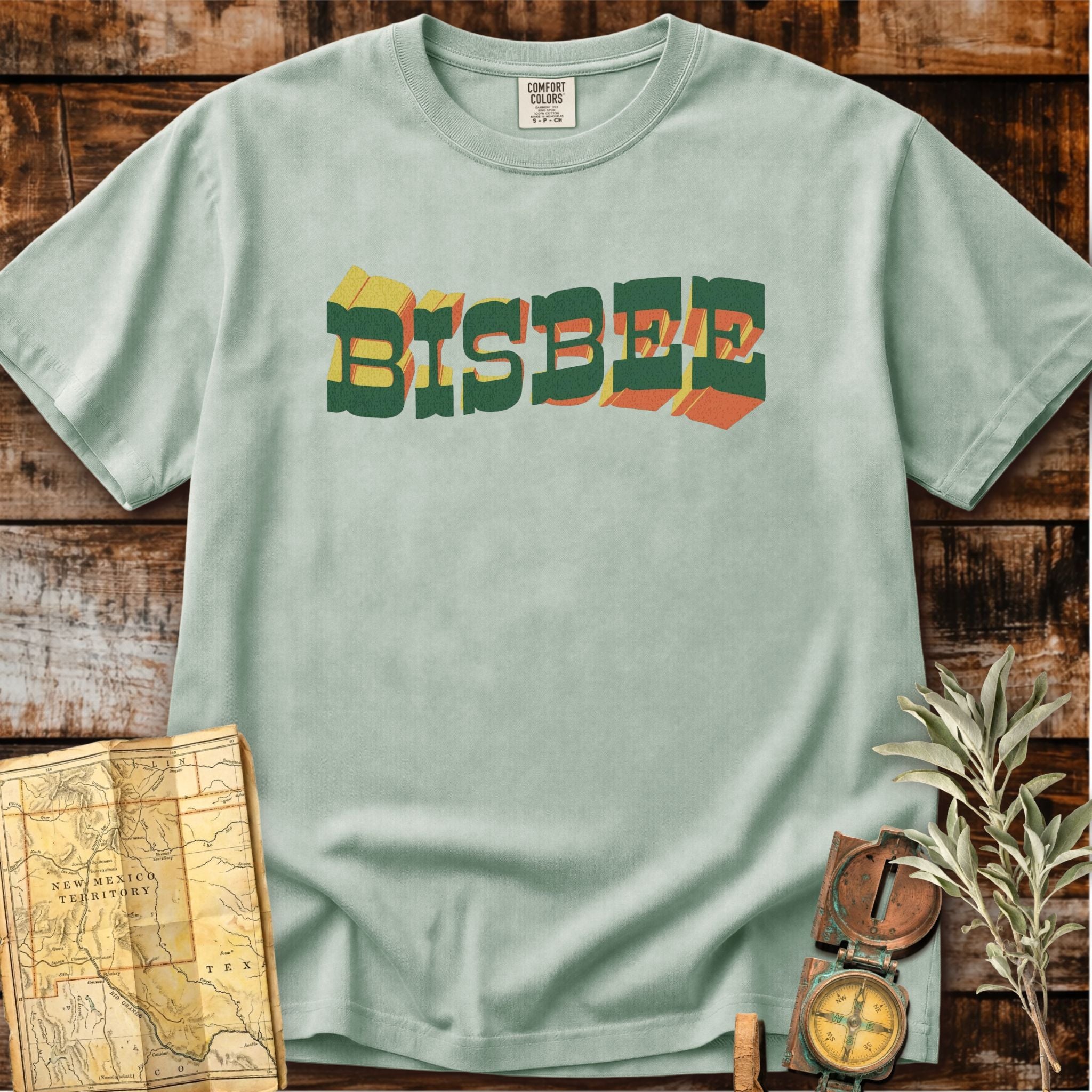 Bisbee Arizona | Vintage Western Wordmark T-Shirt