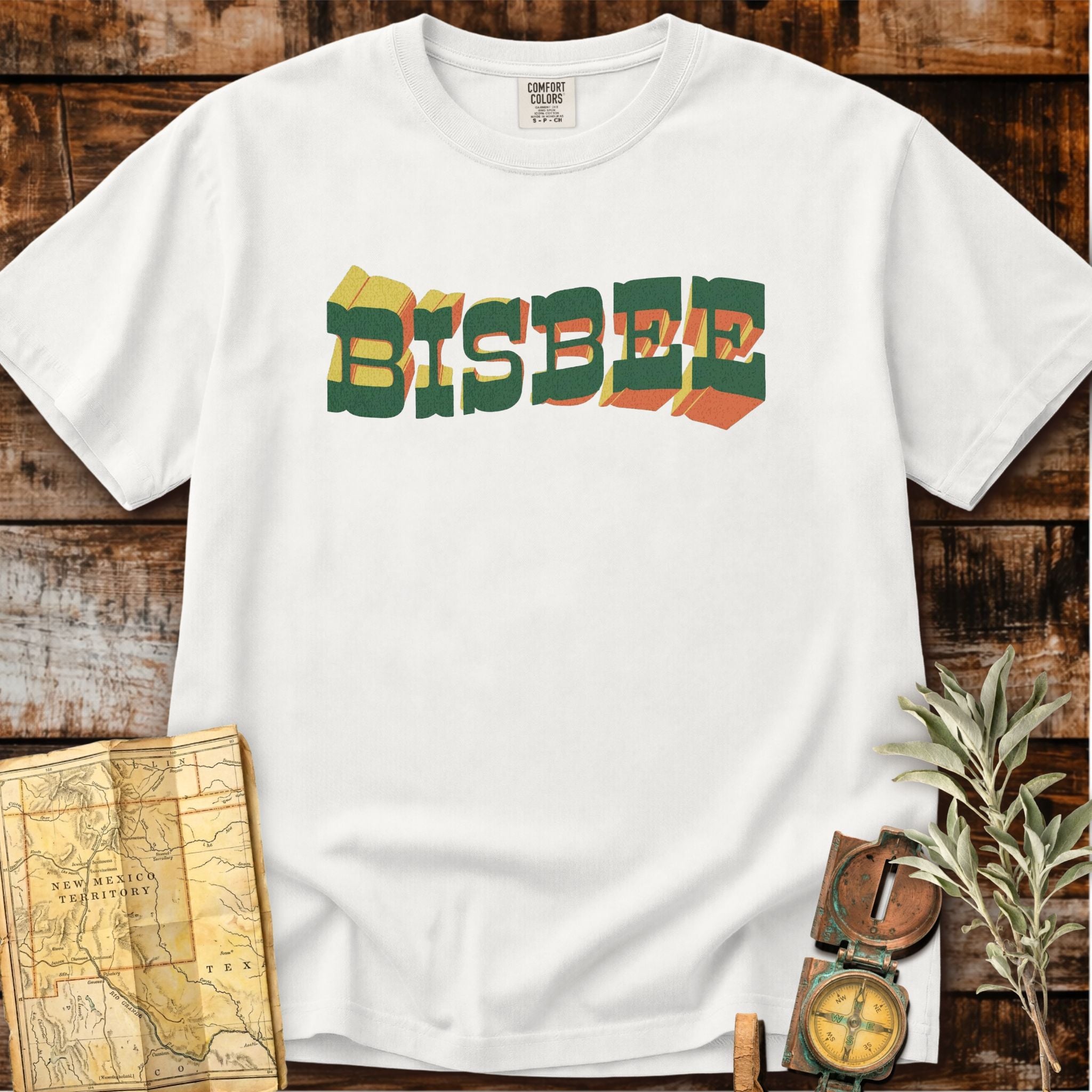 Bisbee Arizona | Vintage Western Wordmark T-Shirt