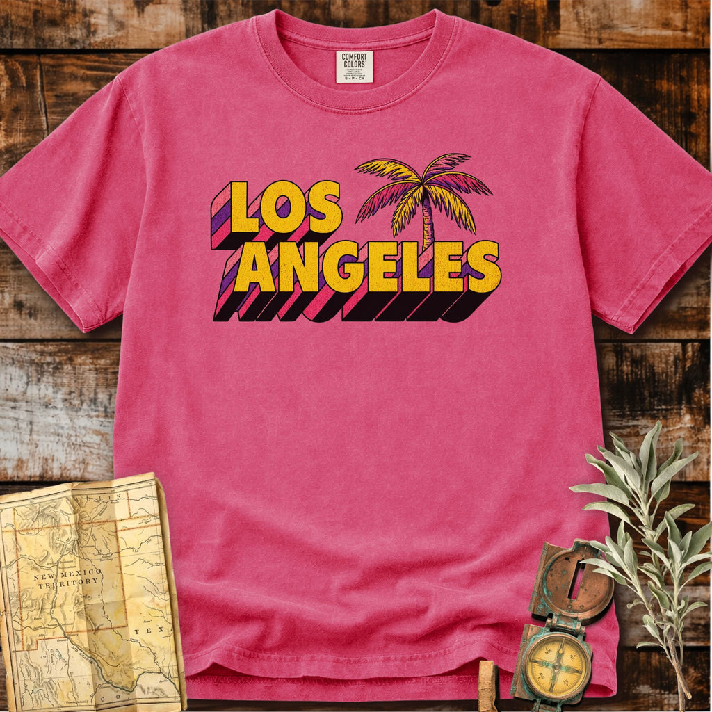 Los Angeles California | Retro Palm Tree T-Shirt