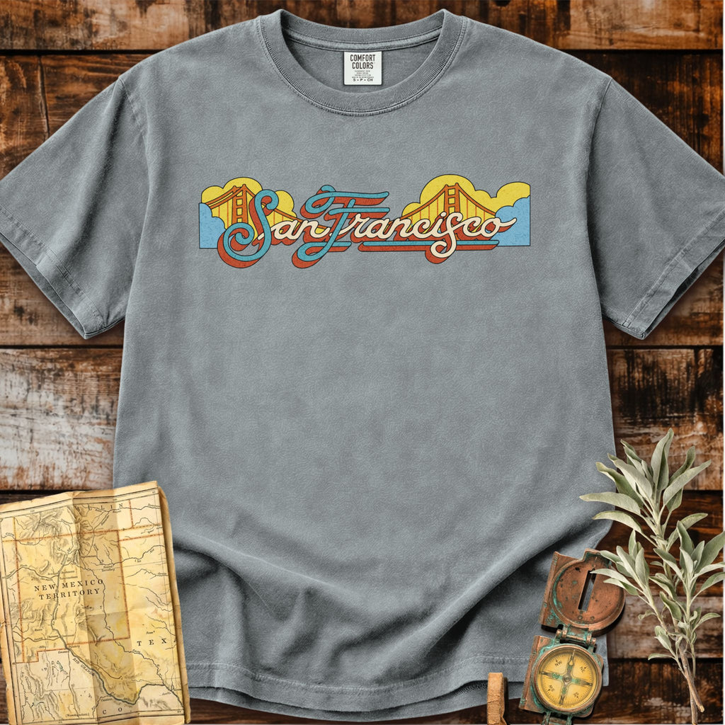 San Francisco California | Golden Gate Bridge T-Shirt