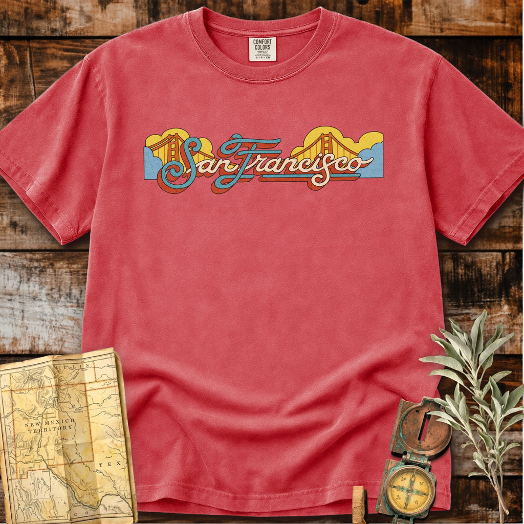 San Francisco California | Golden Gate Bridge T-Shirt