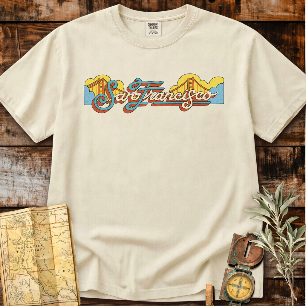 San Francisco California | Golden Gate Bridge T-Shirt