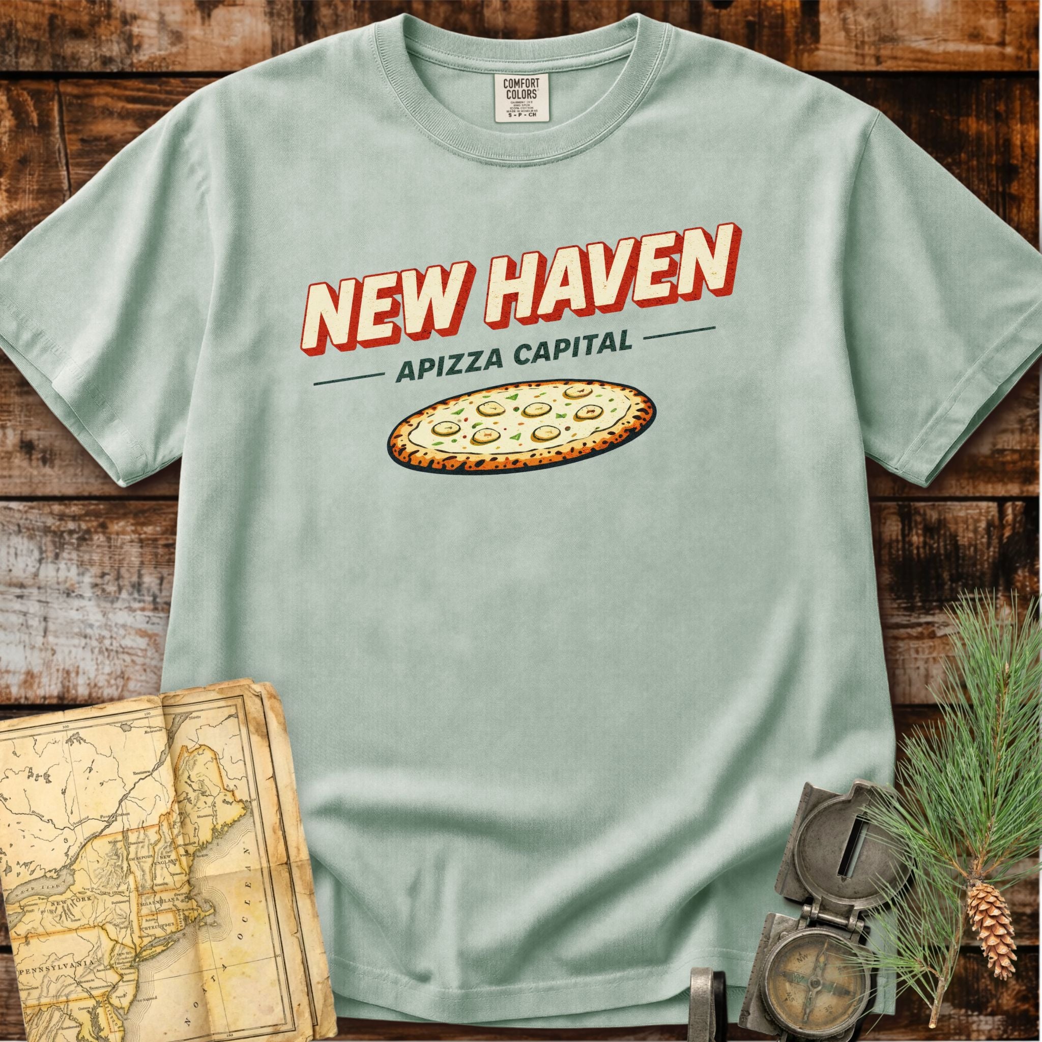 New Haven Connecticut | Apizza T-Shirt