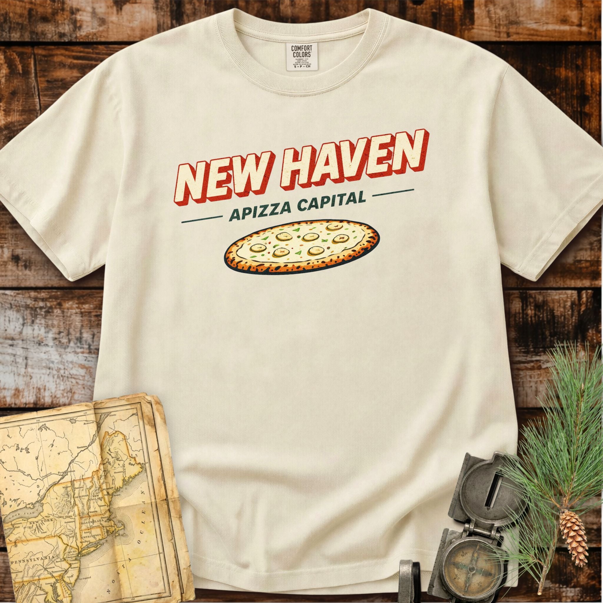 New Haven Connecticut | Apizza T-Shirt