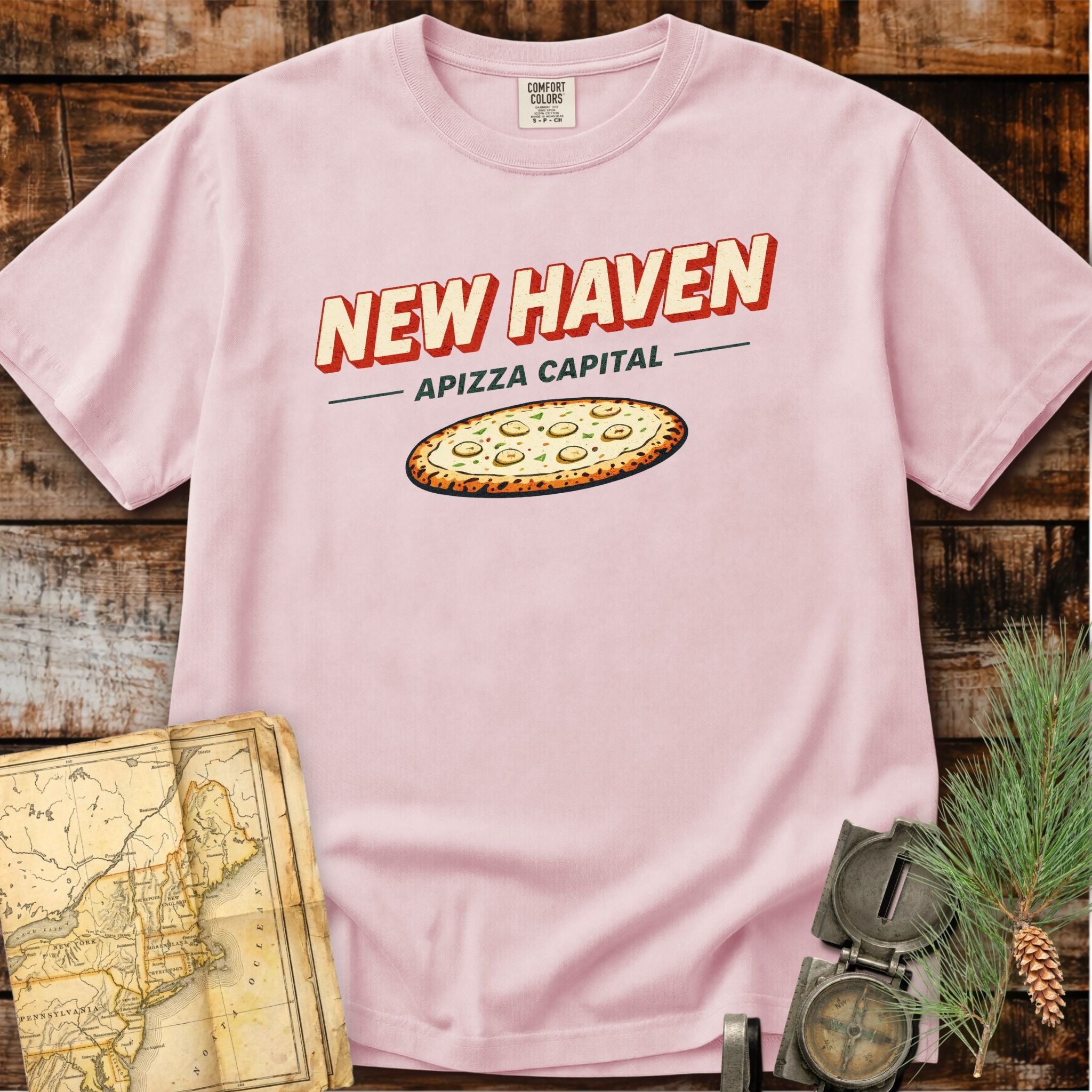 New Haven Connecticut | Apizza T-Shirt